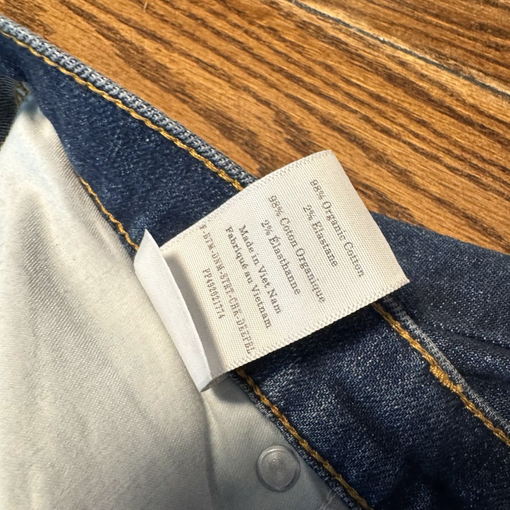 Everlane Everlane Jeans Womens 28R Blue The Original Cheeky Stretch Organic Cotton Size 28" / US 6 / IT 42 - 7 Thumbnail