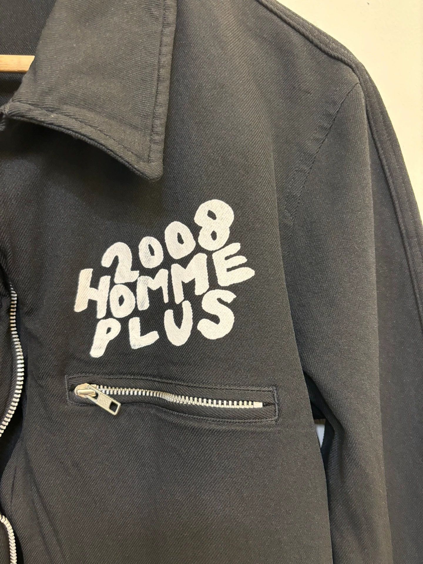Comme des Garcons Homme Plus CDG Homme Plus 2008 AW L Pleated Zip-Up Jacket 95% New Size US L / EU 52-54 / 3 - 3 Thumbnail
