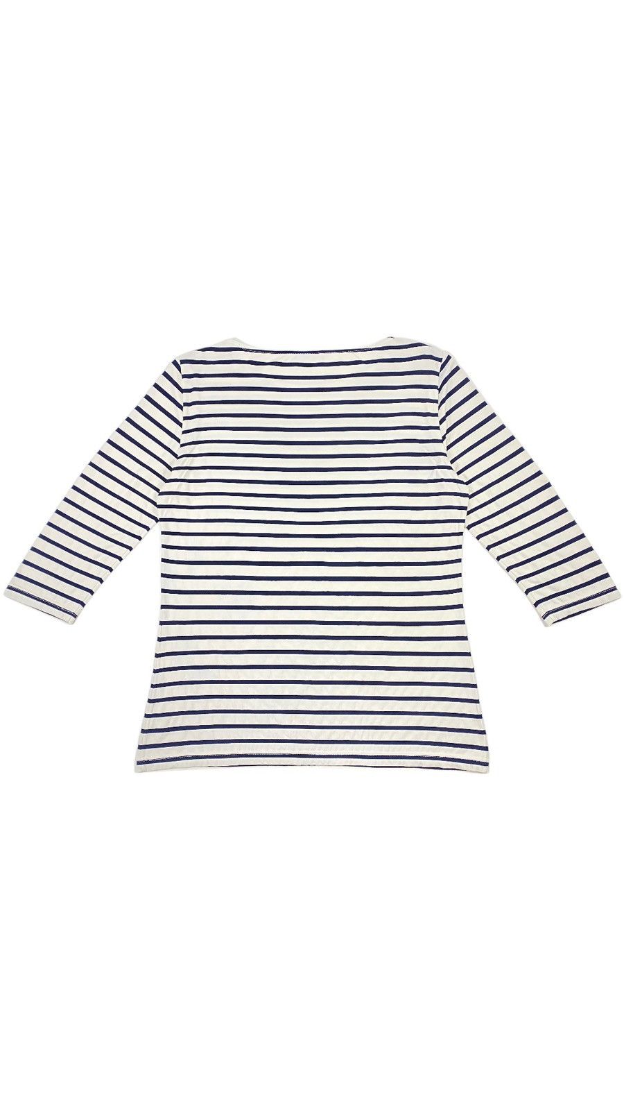 Saint James Vintage 90s Saint James France Striped Asap Rocky Style Tee Size L / US 10 / IT 46 - 2 Thumbnail