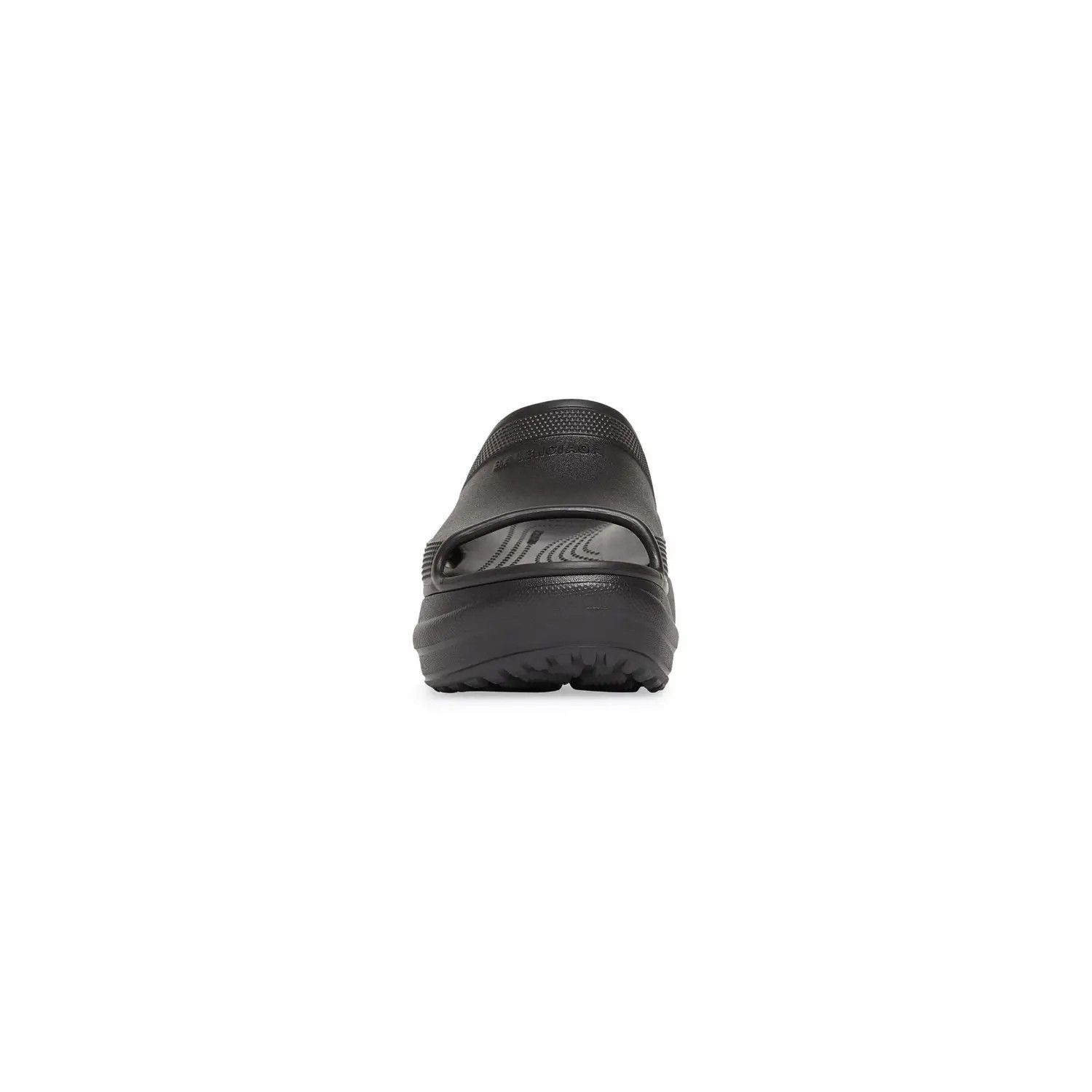 Balenciaga × Crocs o1s1wg110325 Pool Crocs™ Slides Sandals in Black Size US 13 / EU 46 - 3 Thumbnail