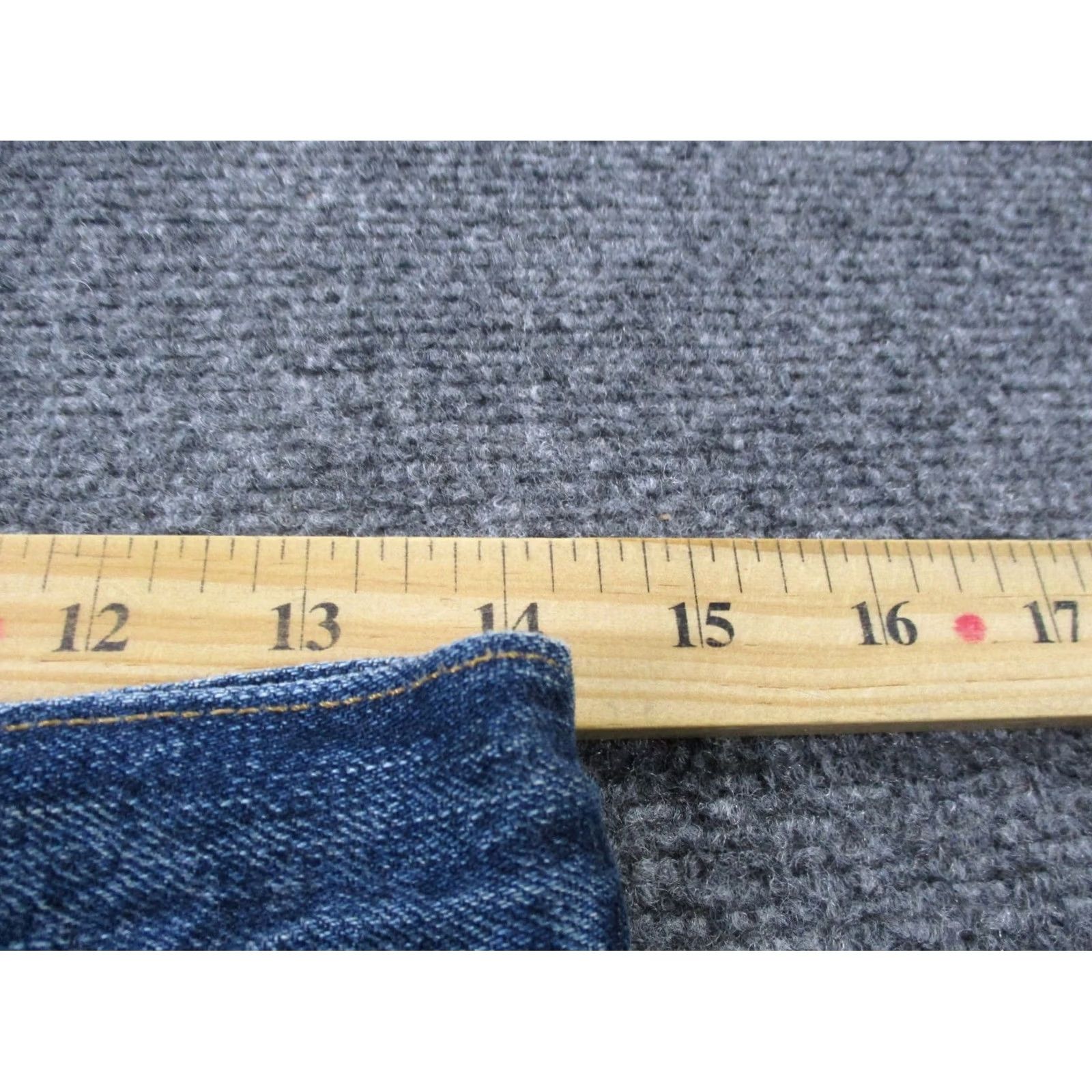 Vintage RRL Ralph Lauren Jeans Men 29 X 32 Denim Selvedge Japan Slim Straight Narrow Shirt Category Jeans Mens Regular Blue 29 Size US 28 / EU 44 - 6 Thumbnail