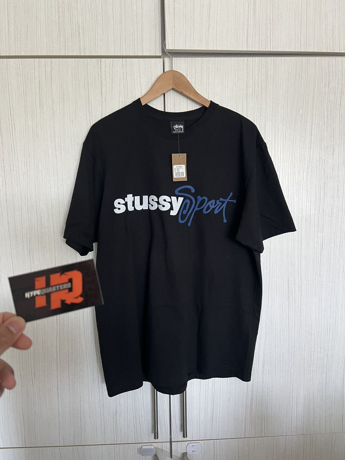Stussy Stussy Sport Script Tee “Black” Size US L / EU 52-54 / 3 - 3 Thumbnail