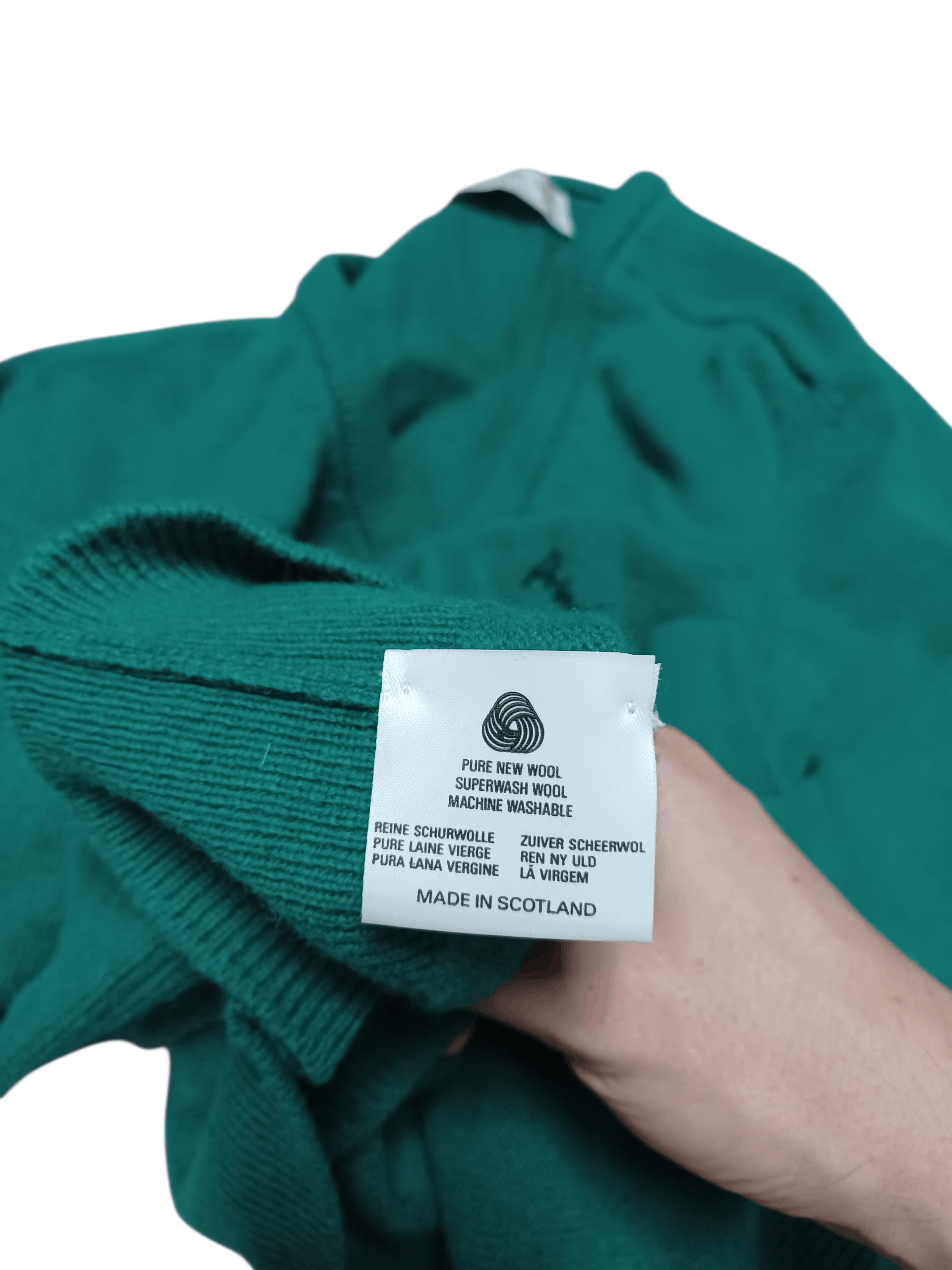 Pringle Of Scotland PRINGLE OF SCOTLAND VINTAGE OLDMONEY 100% LAMBSWOOL SWEATER Size US L / EU 52-54 / 3 - 5 Thumbnail
