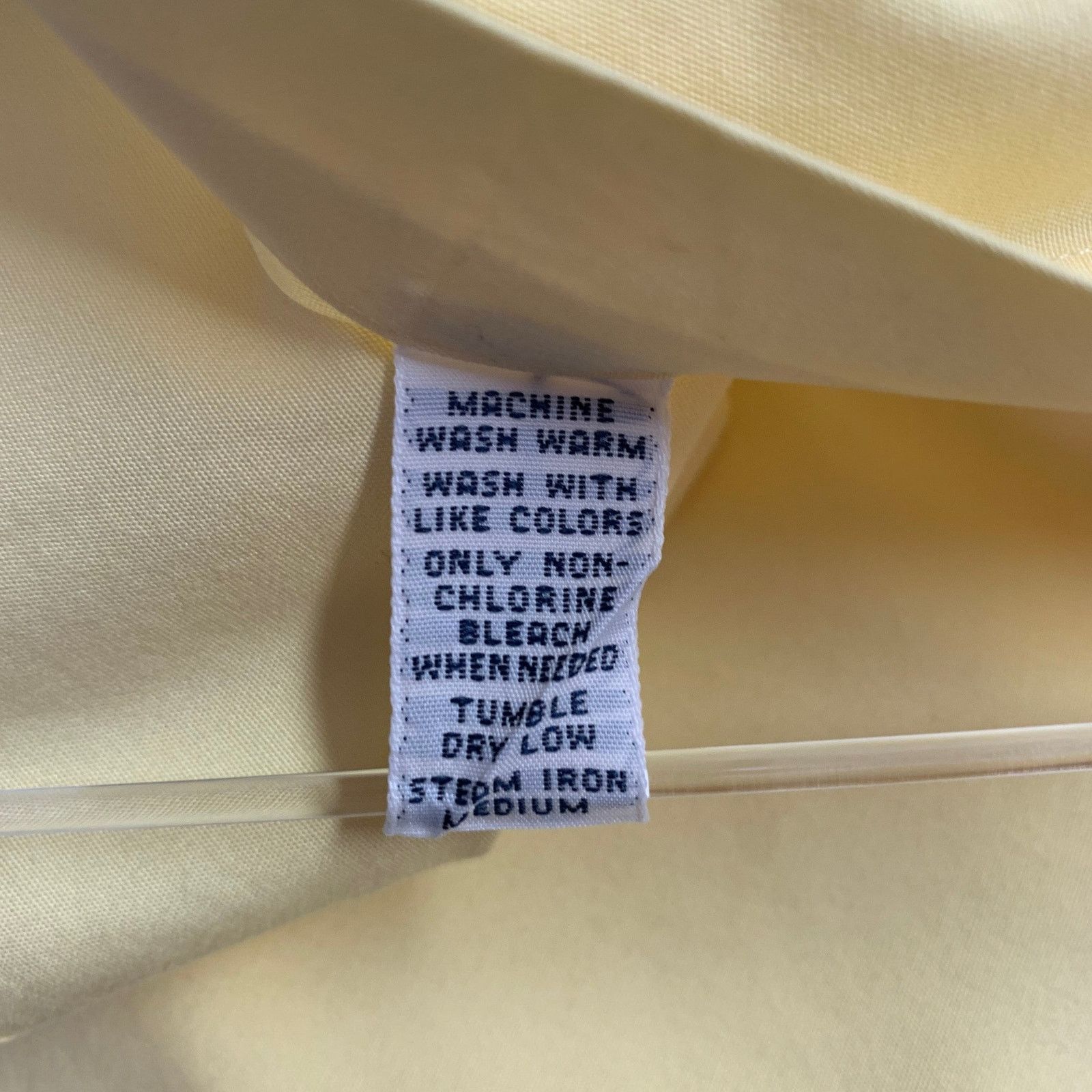 Ralph Lauren Size XL Yellow Cotton Button Down Long Sleeve Shirt Size US XL / EU 56 / 4 - 8 Thumbnail