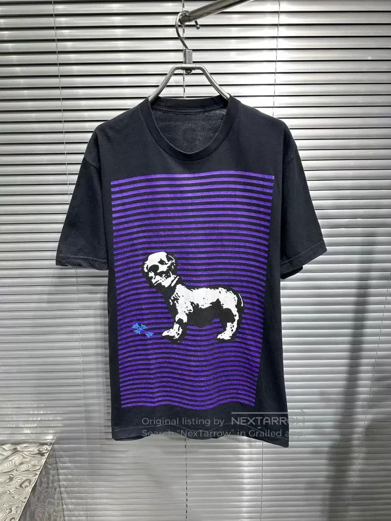 Chrome Hearts CHROME HEARTS Size L Blue-striped skeleton dog on the chest Size US L / EU 52-54 / 3 - 1 Thumbnail