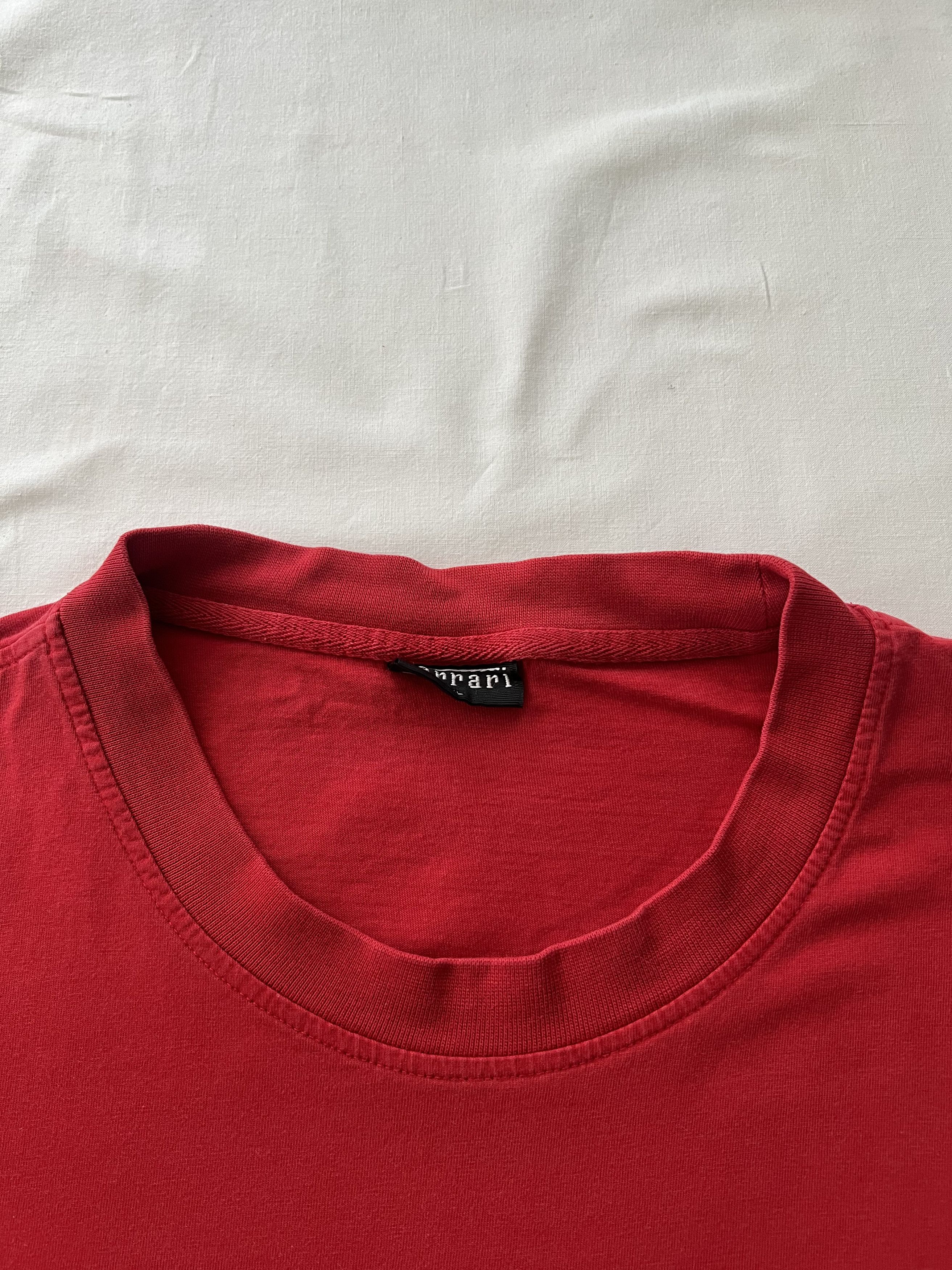 Formula 1 Vintage Ferrari Formula One F1 Racing Red Tee Size US XL / EU 56 / 4 - 9 Thumbnail