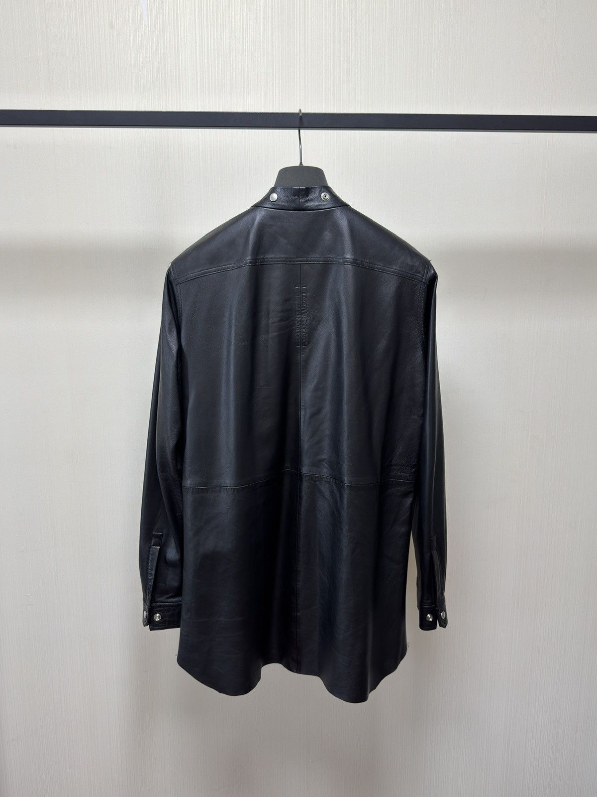 Rick Owens Rick owens 22SS Leather Larry shirt | Grailed