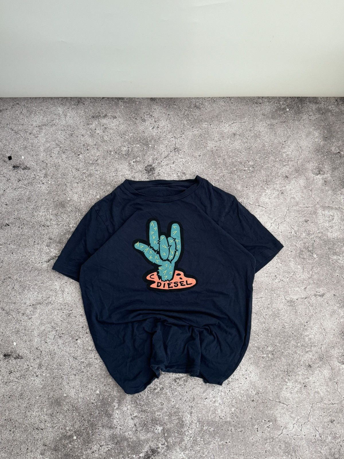 Diesel × Vintage Vintage Diesel Y2K rock tee Size US M / EU 48-50 / 2 - 1 Thumbnail