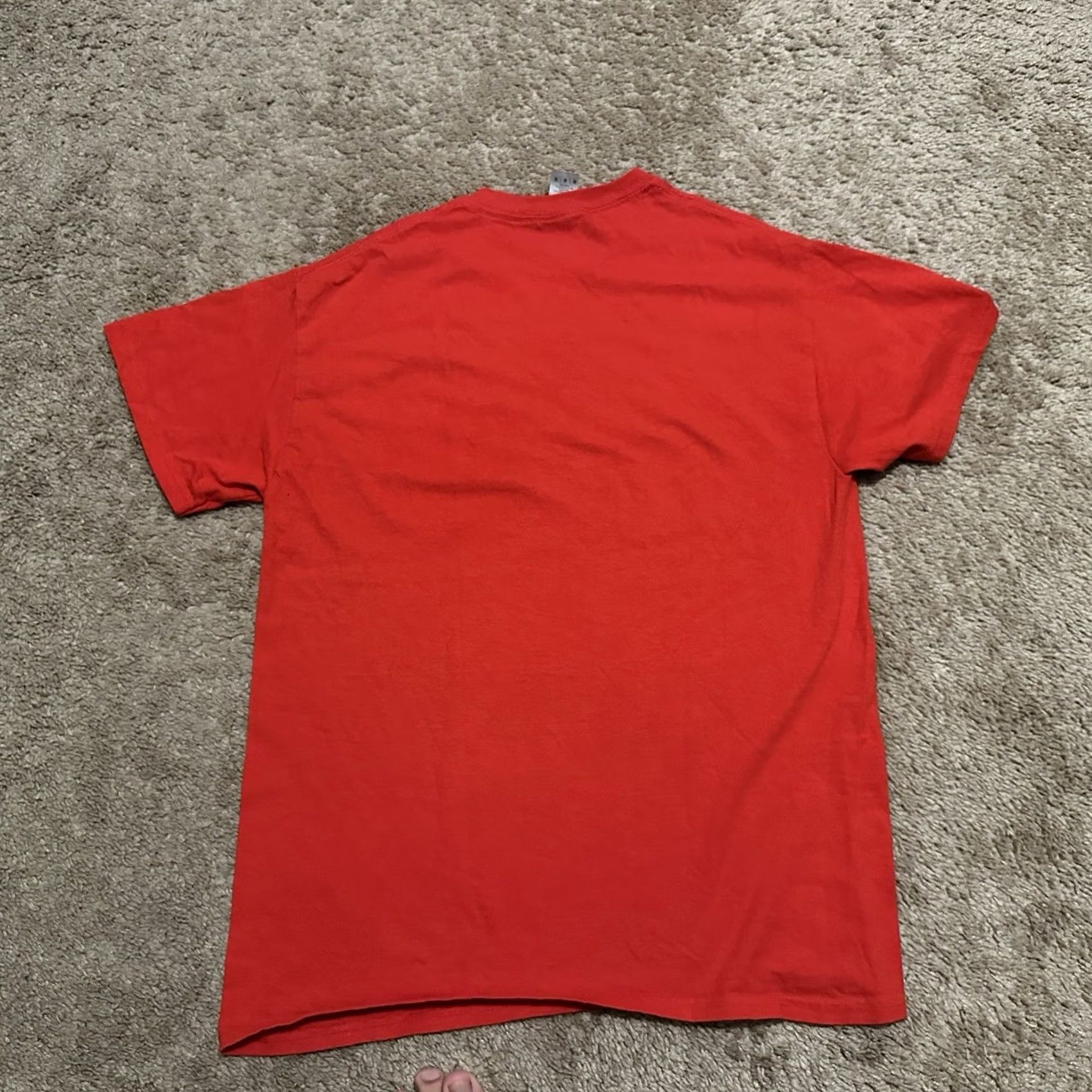 Gildan Travis Scott Cactus Jack Shirt Mens Small Red Hip Hop Rap Crew Size US S / EU 44-46 / 1 - 5 Thumbnail
