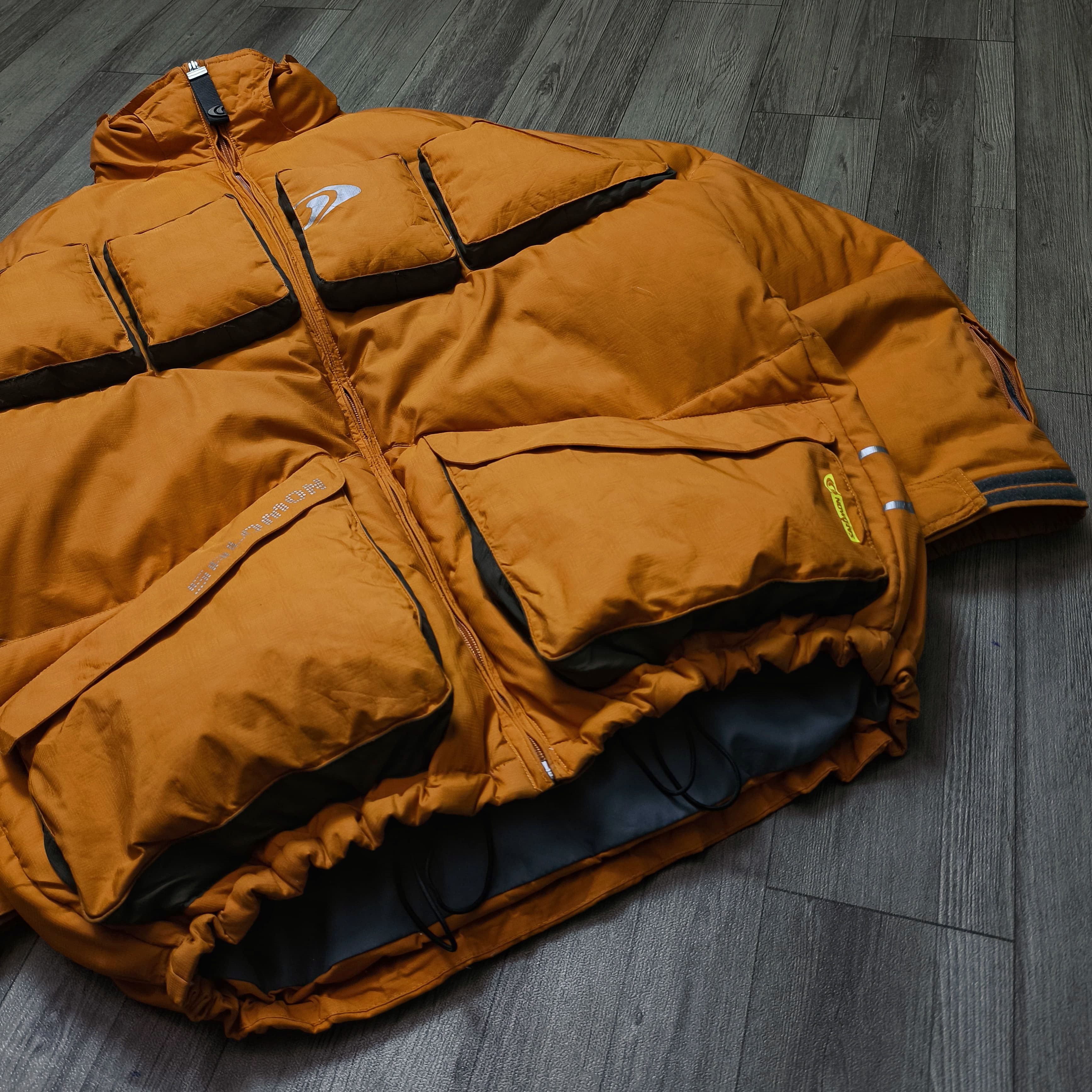 Salomon Vintage Salomon 3D Panelled 90's Technical Down Jacket Size US L / EU 52-54 / 3 - 5 Thumbnail