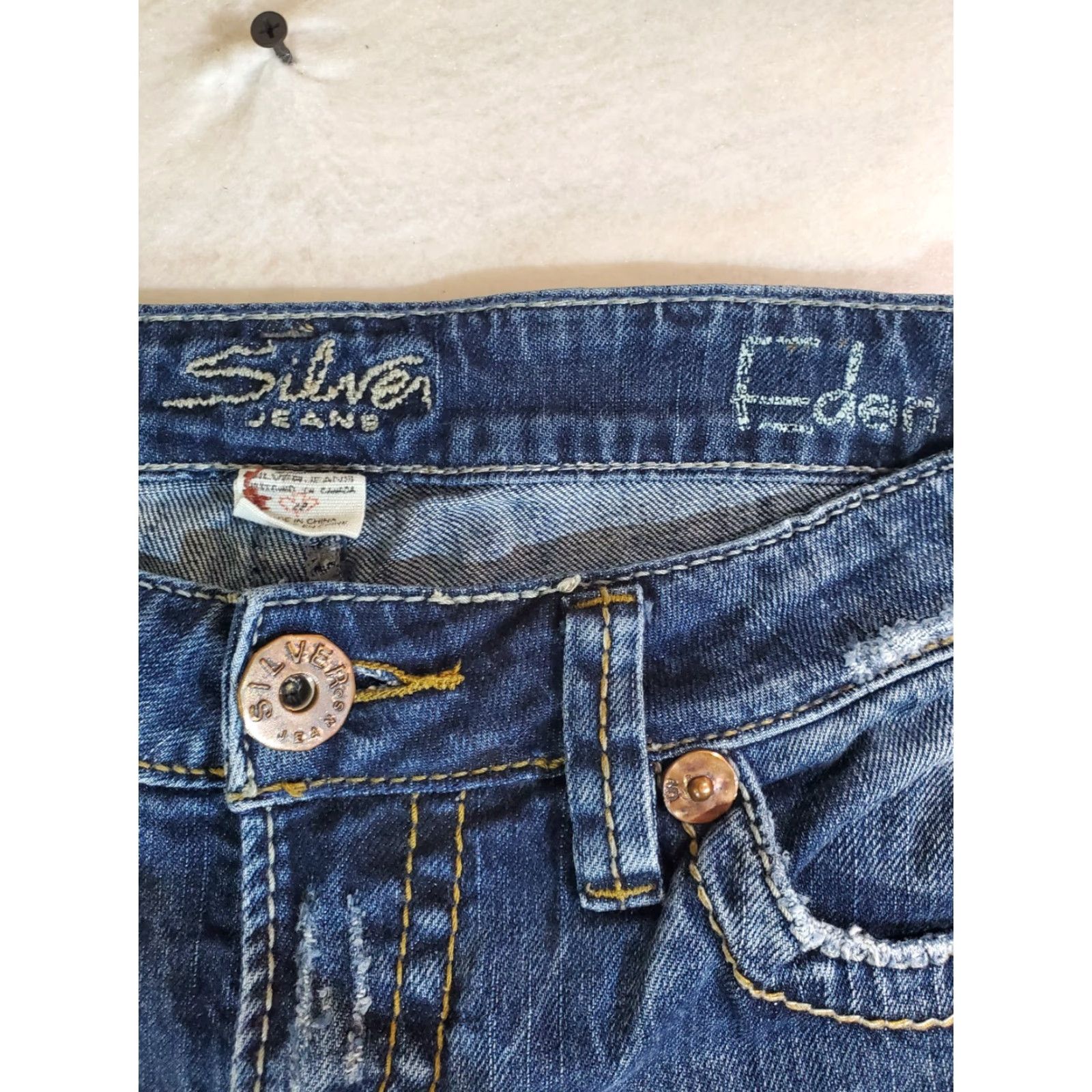Silver Jeans Co. VINTAGE not Vintage? Size 28" / US 6 / IT 42 - 3 Thumbnail