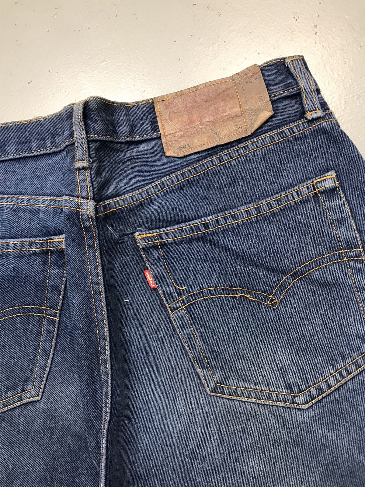 Levi's Vintage Levi’s 501 denim Size US 34 / EU 50 - 13 Thumbnail