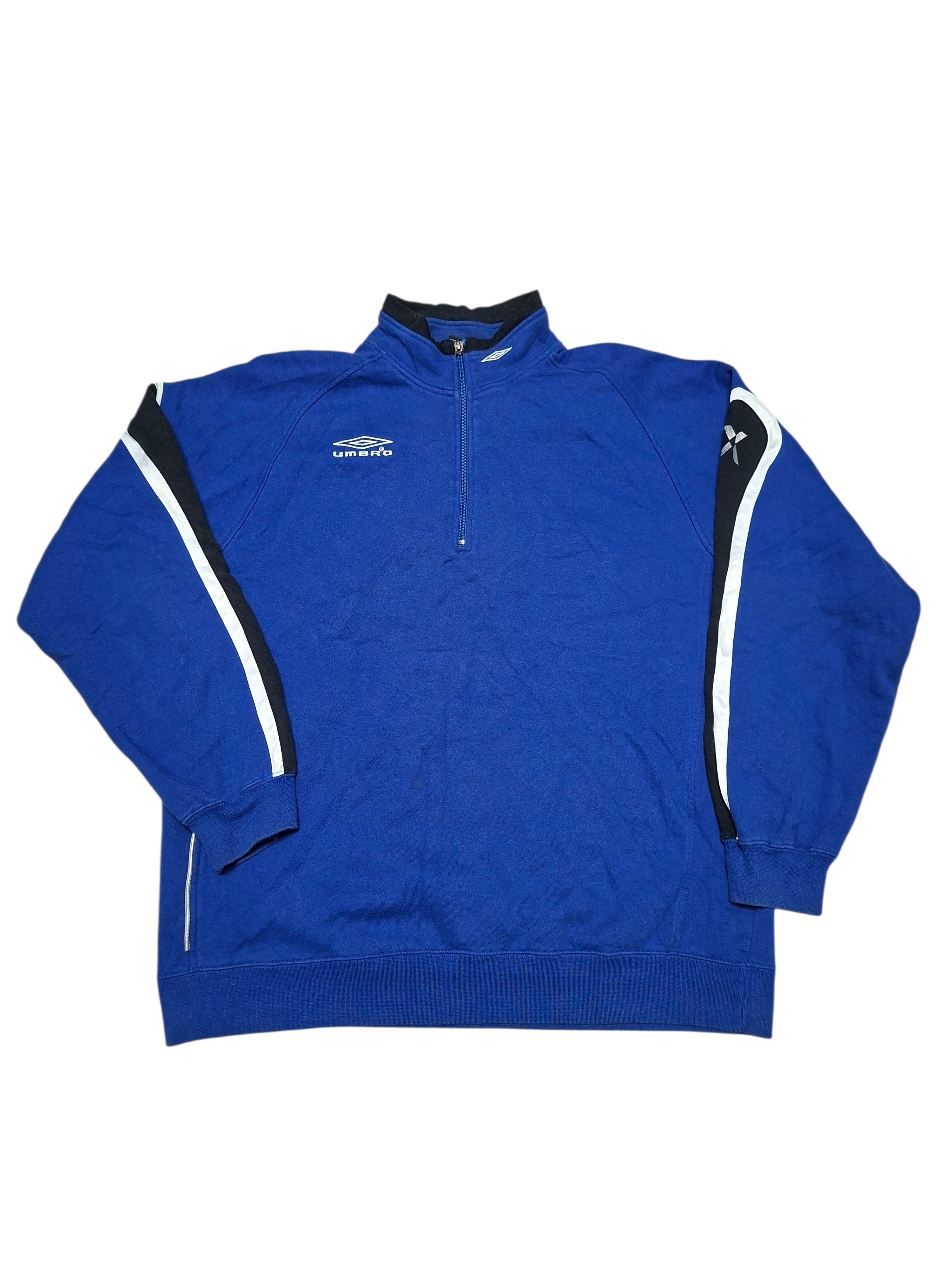 Umbro UMBRO VINTAGE 1/3 TRAINING SWEATSHIRT Size US XXL / EU 58 / 5 - 1 Thumbnail