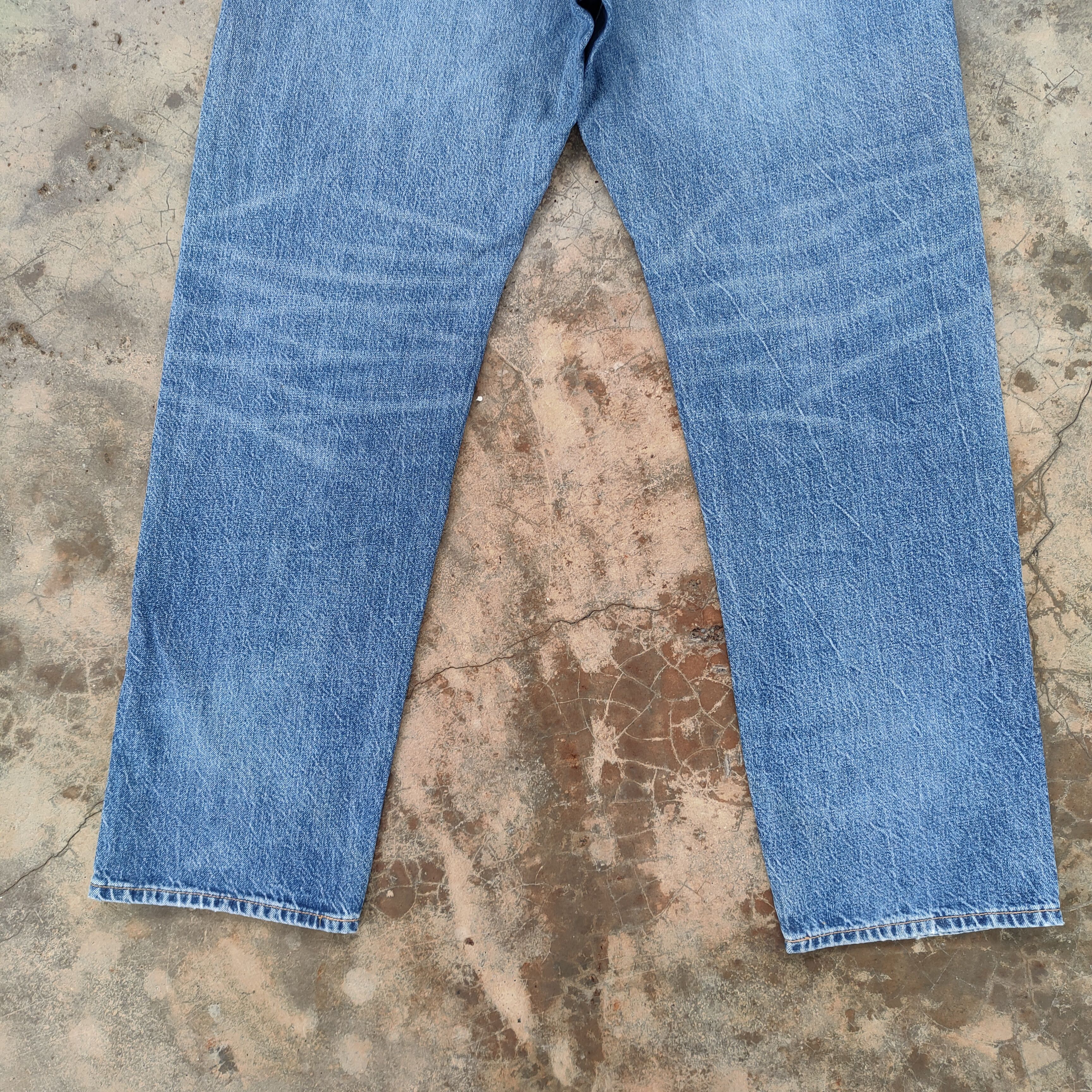 Japanese Brand × Jean × Vintage VINTAGE JAPANESE FADED DENIM JEANS PANTS Size US 35 - 11 Thumbnail