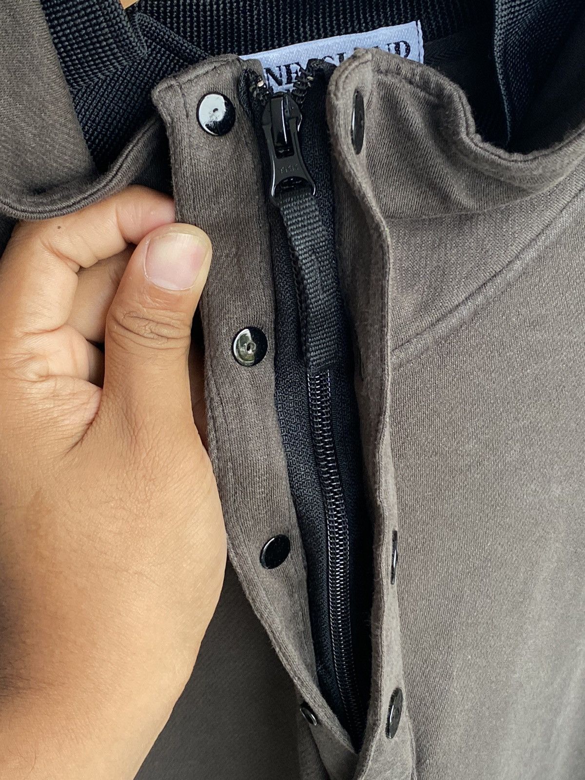 Stone Island Vintage Stone Island Brown Half Zipper / Travis Flacko Scott Size US XL / EU 56 / 4 - 6 Thumbnail