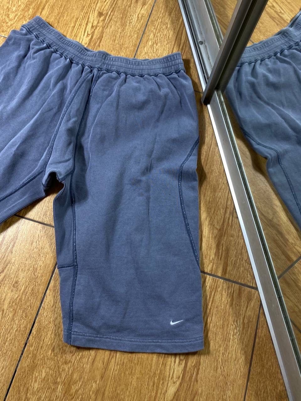 Nike × Vintage 90's NIKE SWOOSH LOGO Y2K RARE RETRO SHORTS Size US 34 / EU 50 - 20 Thumbnail