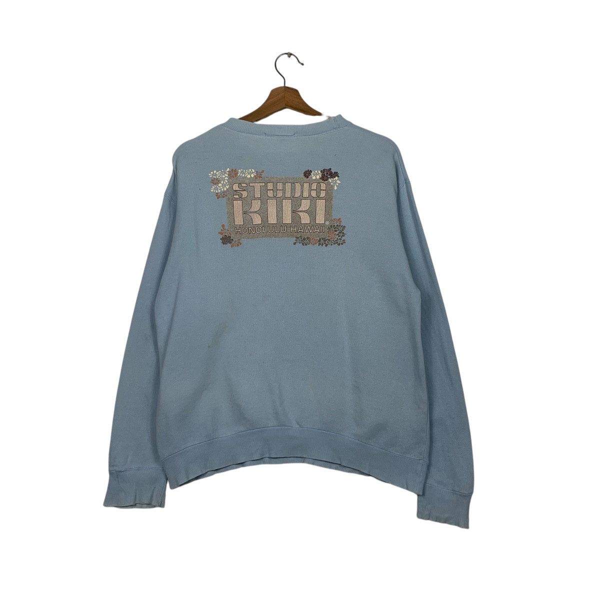 Japanese Brand Vintage Studio Kiki Honolulu Hawaii Crewneck Sweatshirt Size US M / EU 48-50 / 2 - 1 Thumbnail