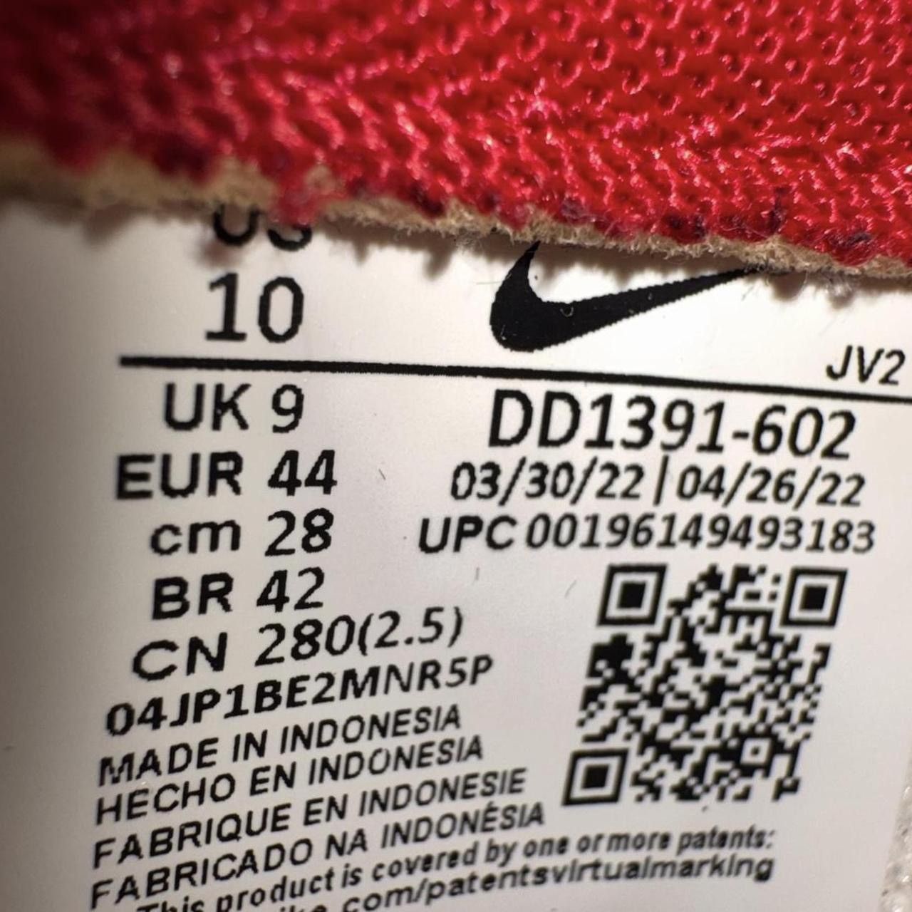 Nike Nike Dunk Low "Gym Red" Size US 10 / EU 43 - 6 Thumbnail