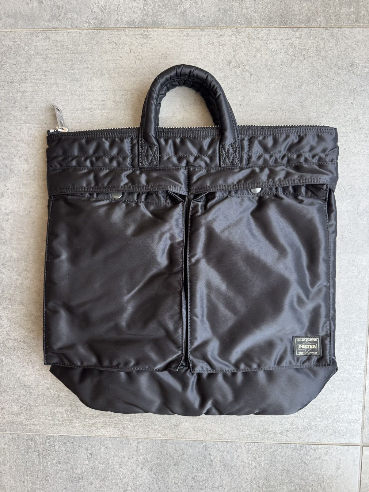 Porter Porter Yoshida & Co All New Tanker 2 Way Helmet Bag Black Size ONE SIZE - 2 Thumbnail