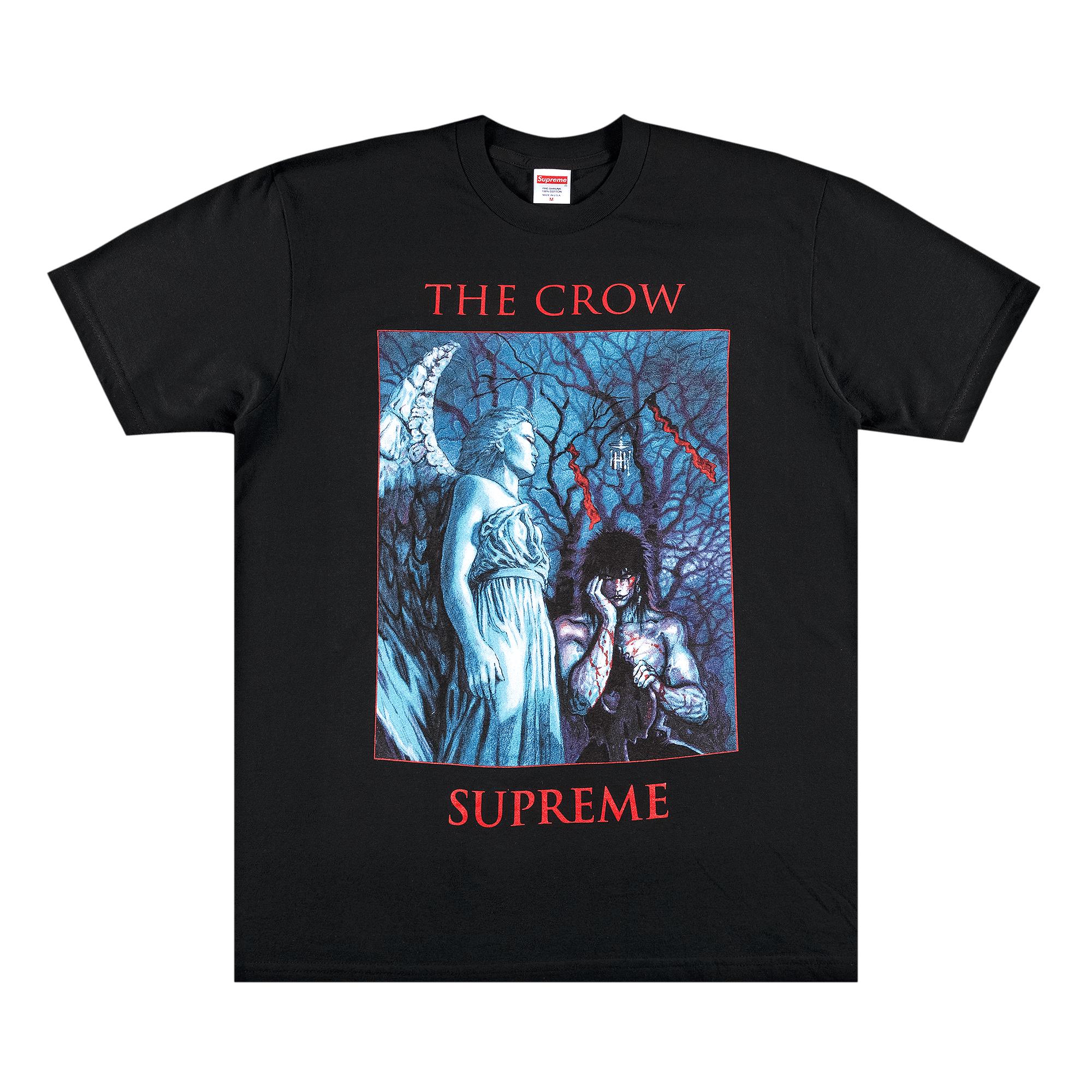 Supreme Supreme x The Crow Tee Black | Grailed