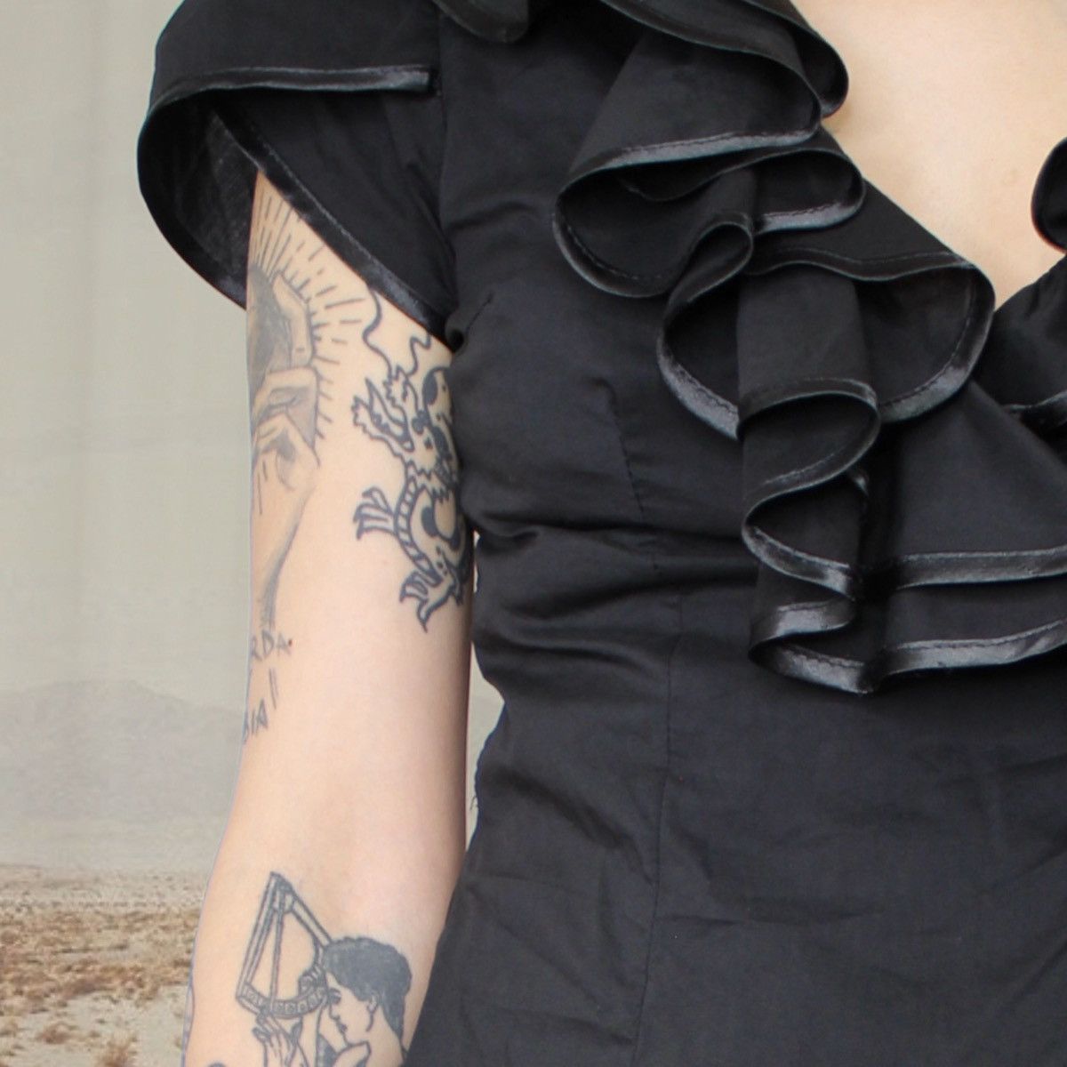 Other 🖤BLACK WRAP BLOUSE🖤 Size M / US 6-8 / IT 42-44 - 4 Thumbnail