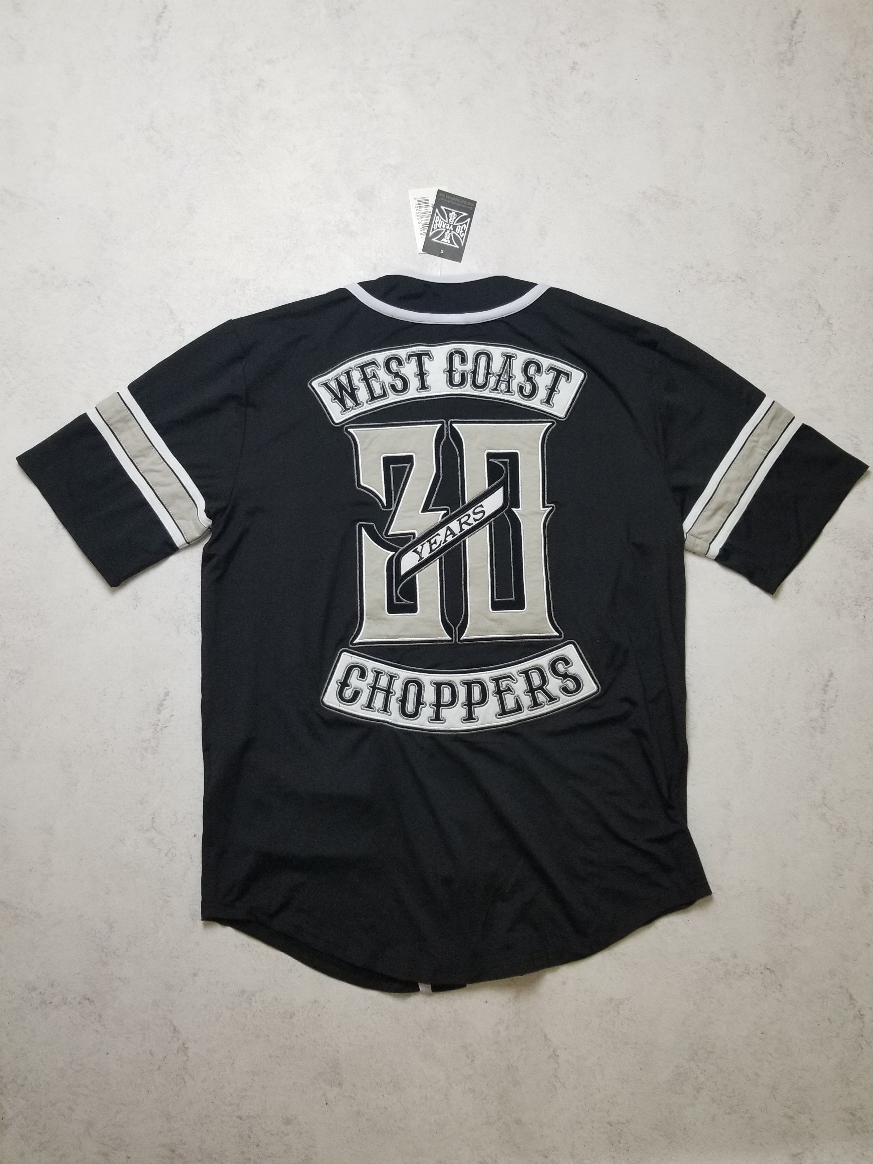 West Coast Choppers 30 Years Anniversary Limited Baseball Jersey Shirt Size US XXL / EU 58 / 5 - 2 Thumbnail