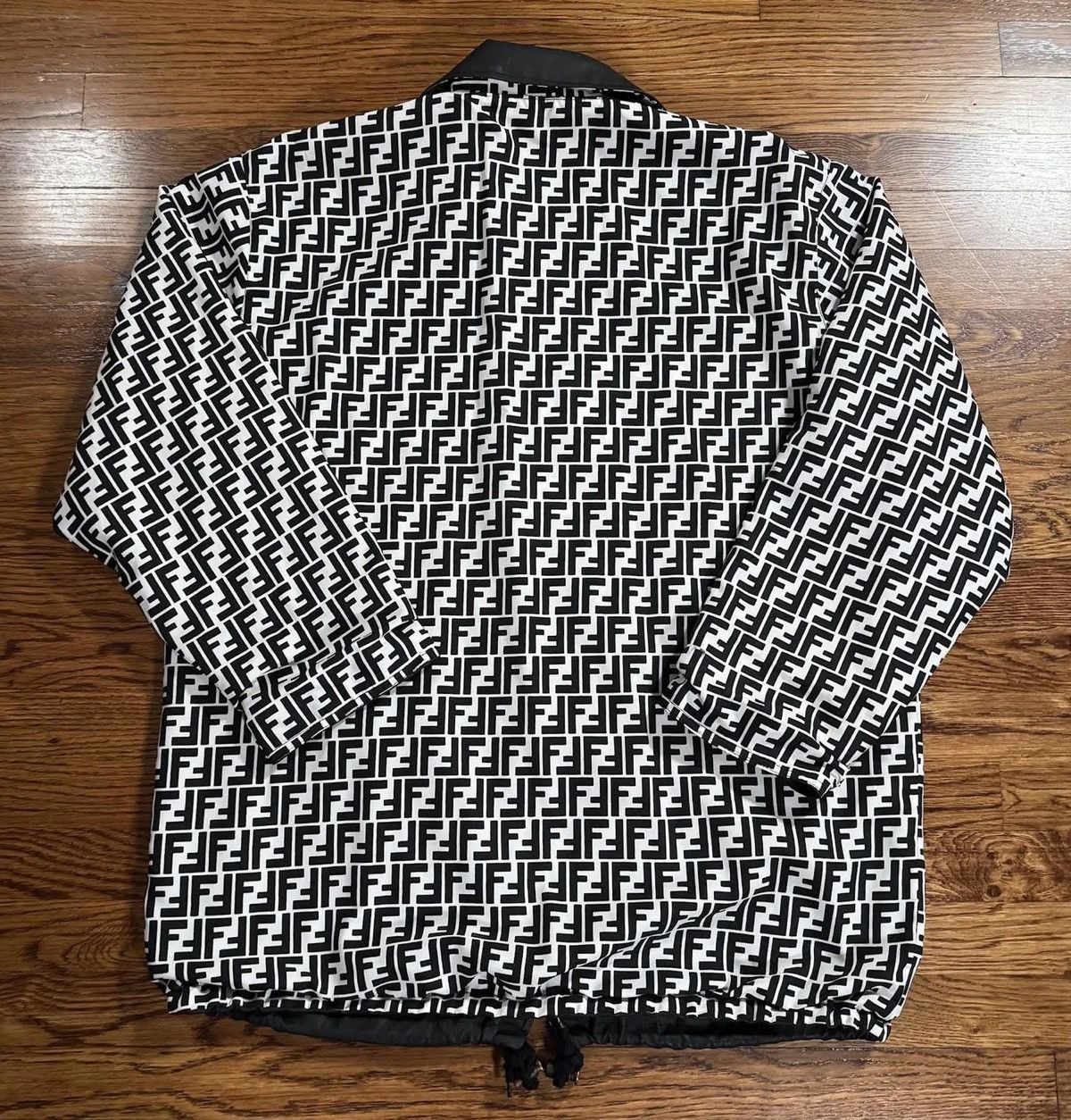 Fendi Vintage Fendi Reversible Monogram Jacket Size US XL / EU 56 / 4 - 5 Thumbnail