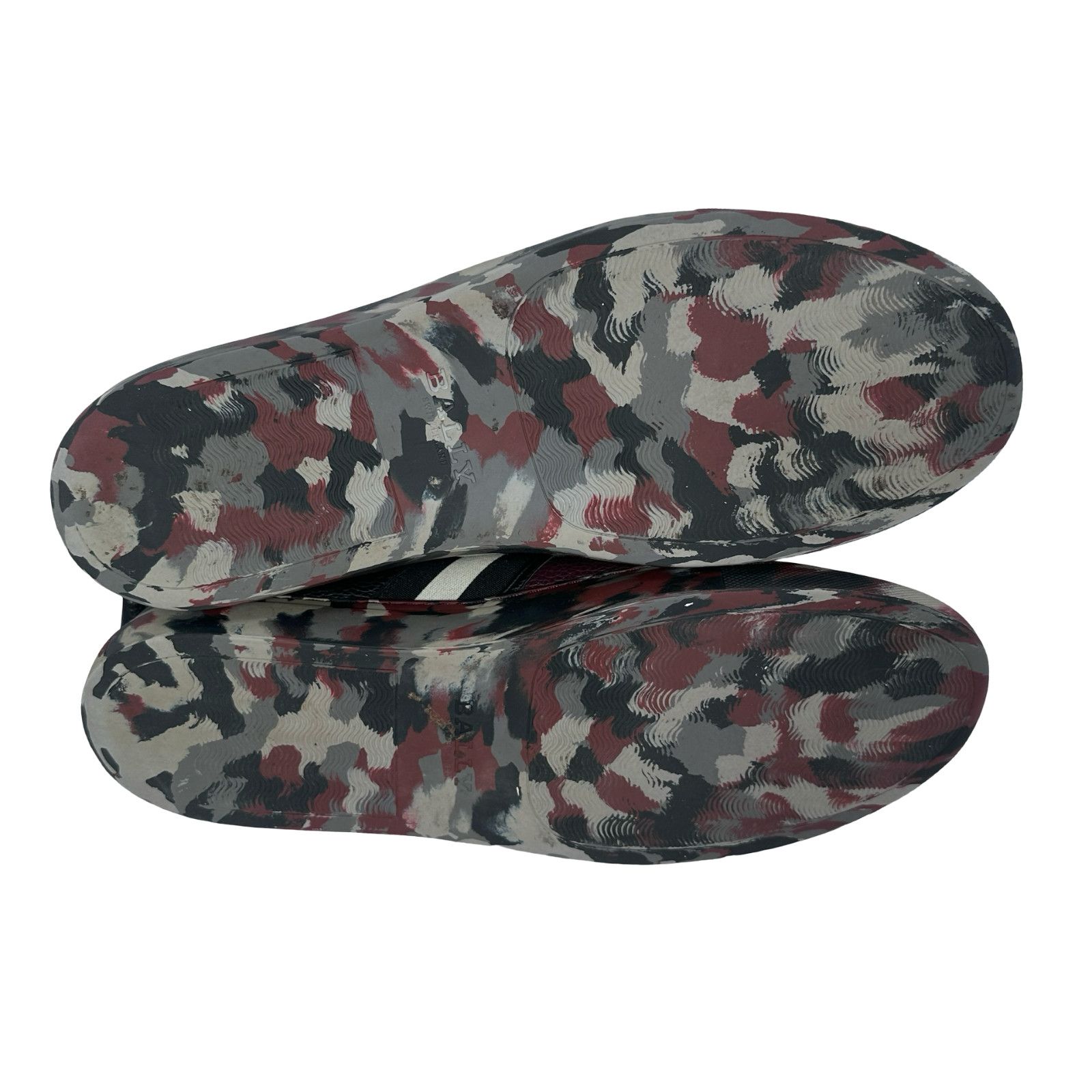 Bally Bally Herald Sneakers Men’s 12 E Cordovan Black Camo Shoes Size US 12 / EU 45 - 5 Thumbnail
