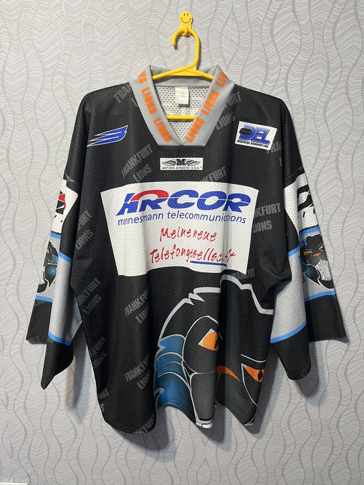 Other Vintage 1999 Frankfurt Lions Playoffs #9 Doyle Hockey Jersey Size US XL / EU 56 / 4 - 1 Thumbnail