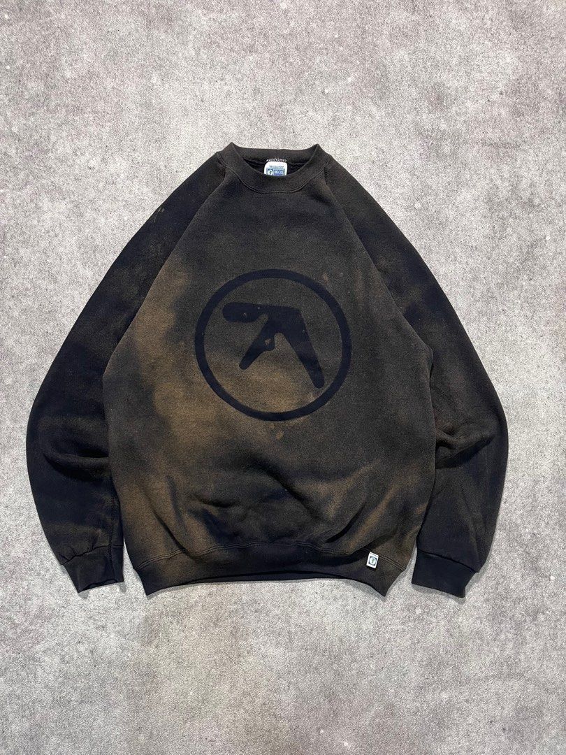 Vintage Vintage Sweatshirt Aphex Twin Size US L / EU 52-54 / 3 - 1 Thumbnail