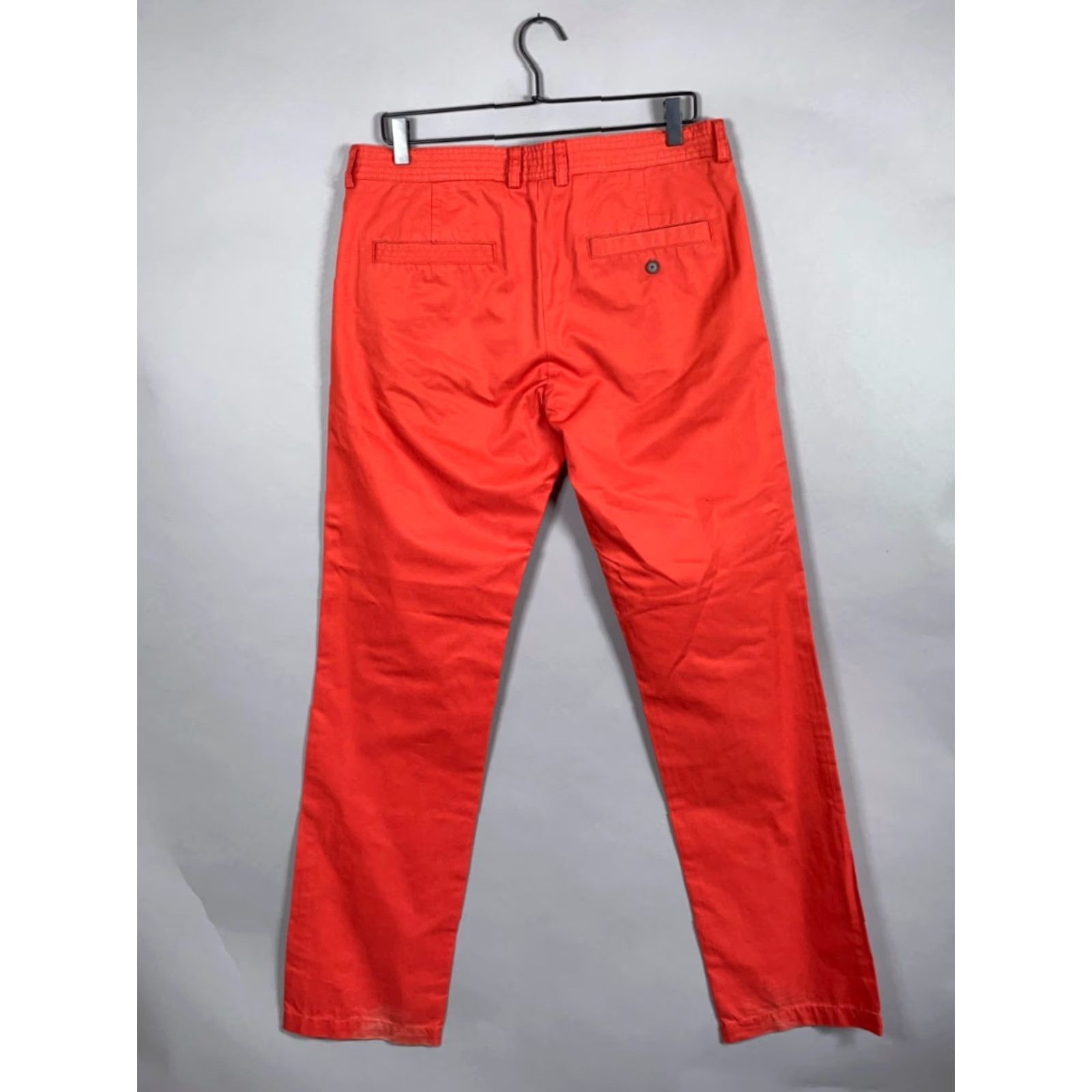 Adidas VINTAGE adidas Pants Men's Medium 35x33 Cotton Tapered Leg Casual Fall Winter 2010s Size US 35 - 2 Thumbnail