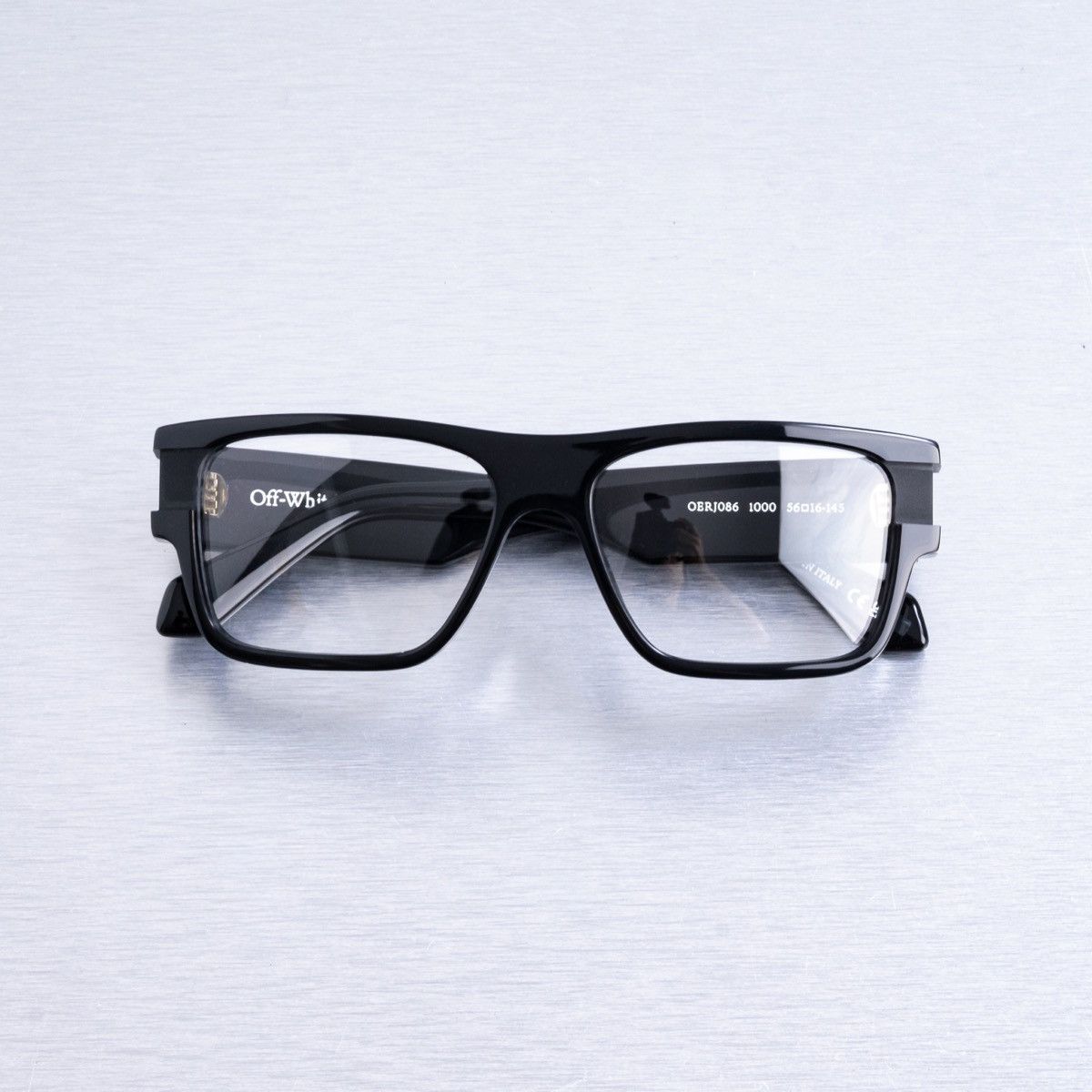 Off-White OFF WHITE STYLE 86 BLACK GLASSES Size ONE SIZE - 8 Thumbnail