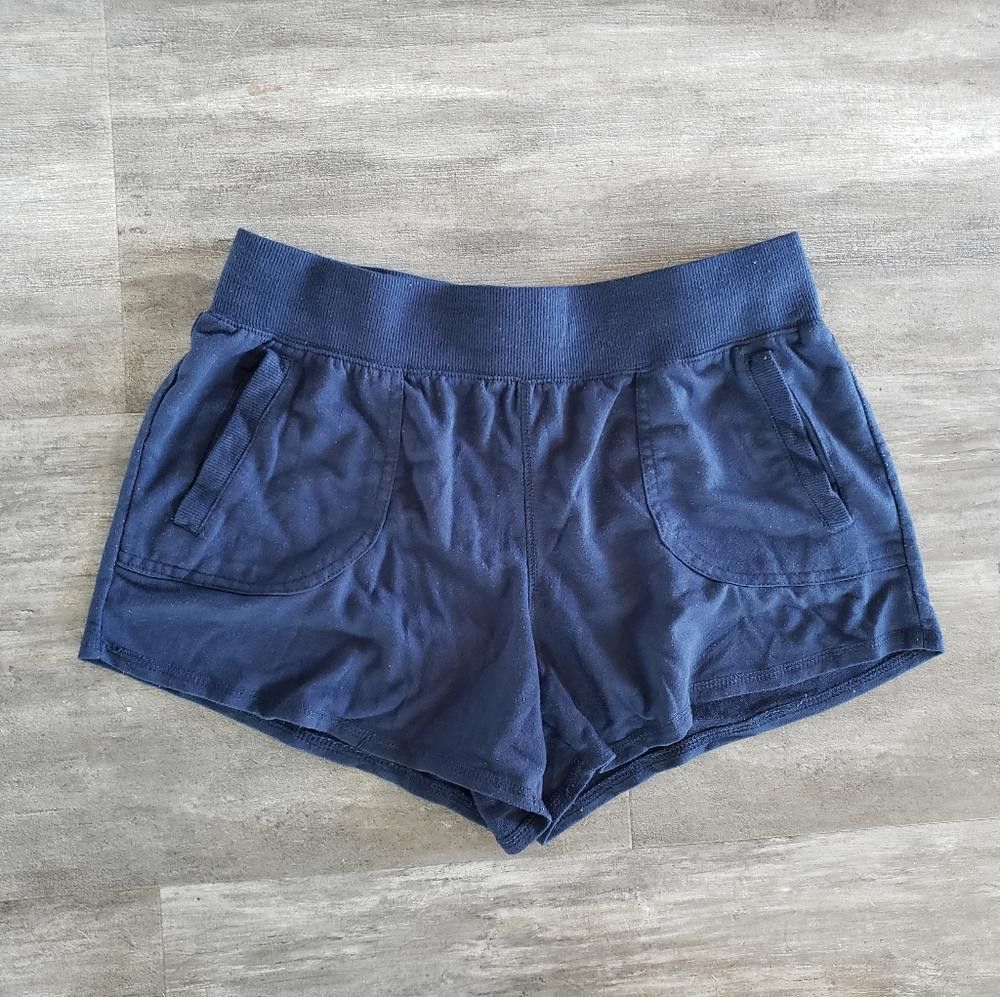 Athletic Works Navy Pocket Detailed AW Sweat Short Size 36" / US 14 / IT 50 - 3 Thumbnail