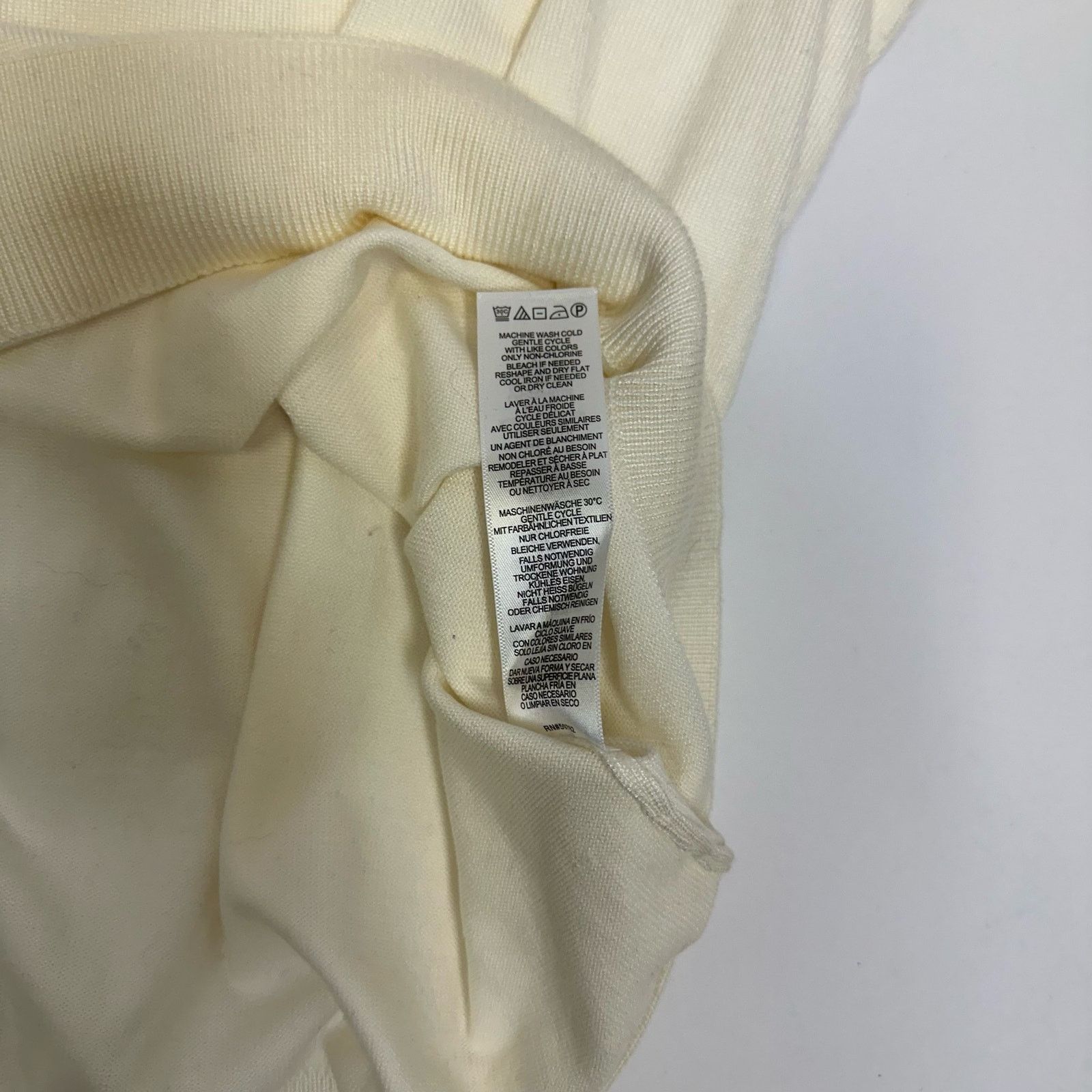 Adrianna Papell Adrianna Papell XL Embellished Knit Top Sheer Sleeve Blouse Size XL / US 12-14 / IT 48-50 - 9 Thumbnail