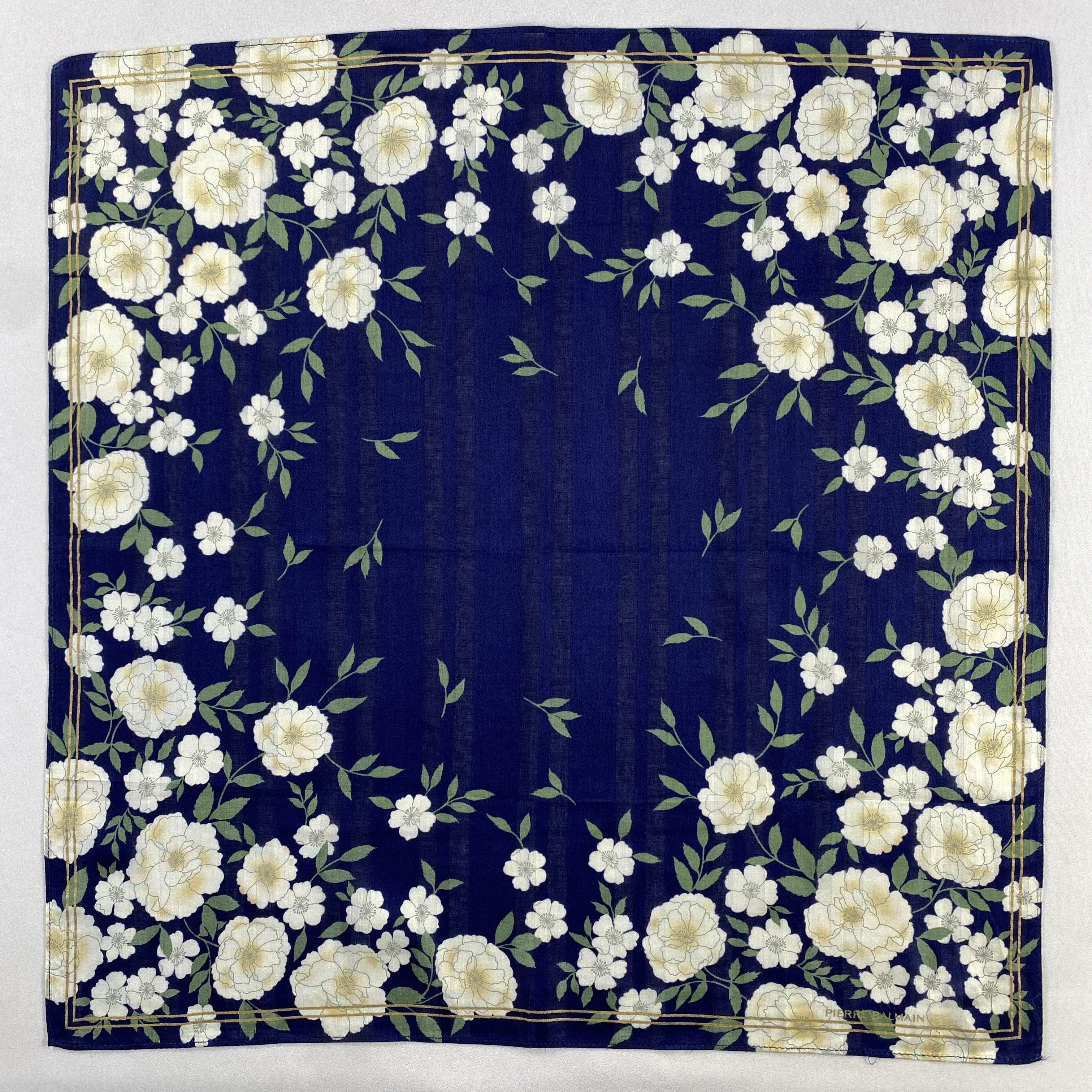 Pierre Balmain × Vintage Pierre Balmain Bandana/ Handkerchief / Neckerchief-P986 Size ONE SIZE - 1 Thumbnail