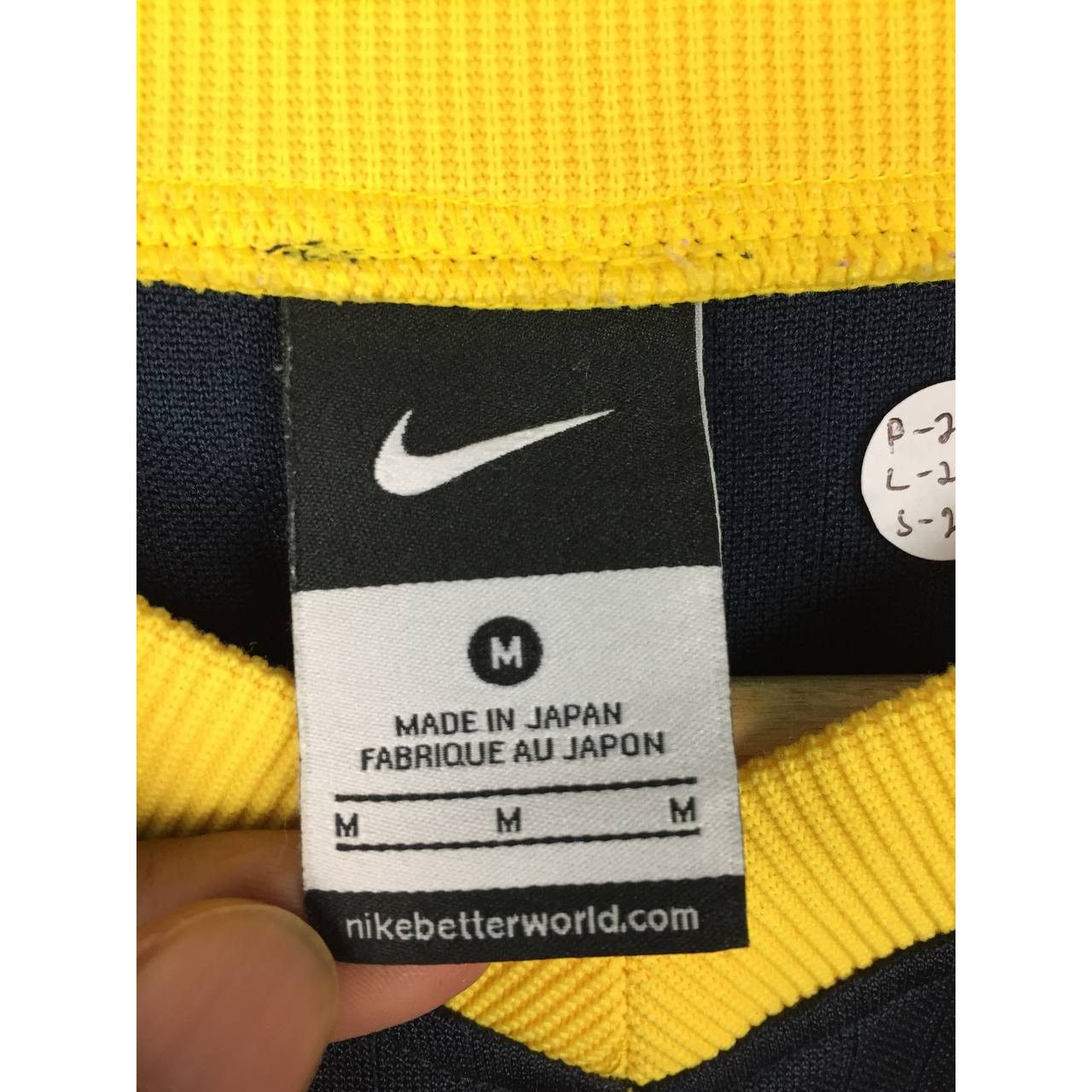 Nike × Vintage Nike Saitama Yono Long Sleeve Football Jersey Size US M / EU 48-50 / 2 - 9 Thumbnail