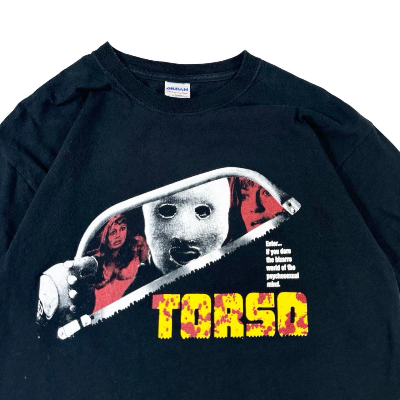 Vintage Vintage 00s Rare Torso Serial Killer Horror Graphic Promo Size US XL / EU 56 / 4 - 2 Thumbnail