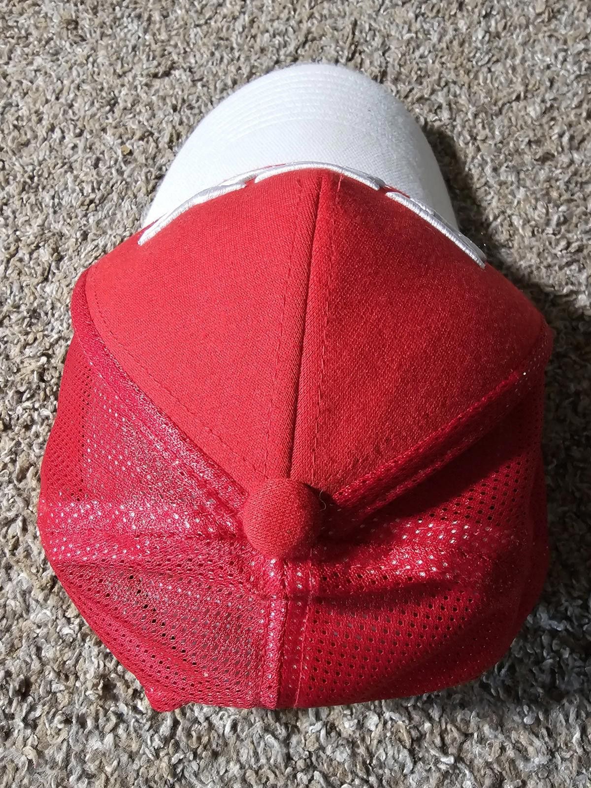 Ccm CCM Hockey Snapback Red White Hat Size ONE SIZE - 3 Thumbnail