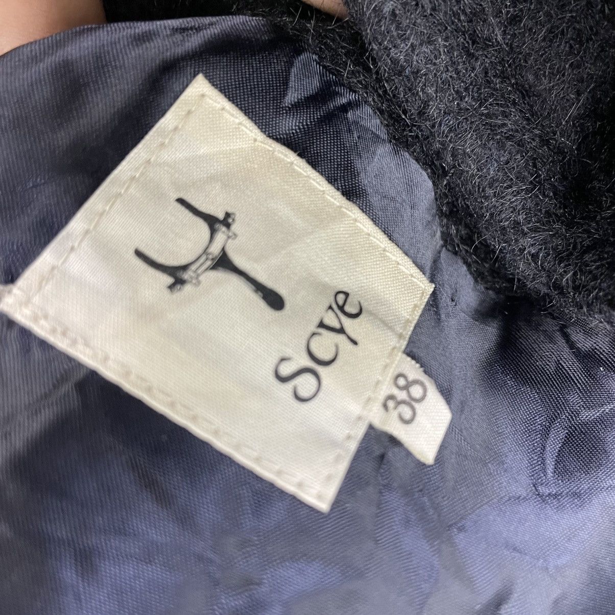Issey Miyake × MasterPiece 💥Japanese Brand Syce Masterpiece Double Collar mohair Jacket Size M / US 6-8 / IT 42-44 - 4 Thumbnail