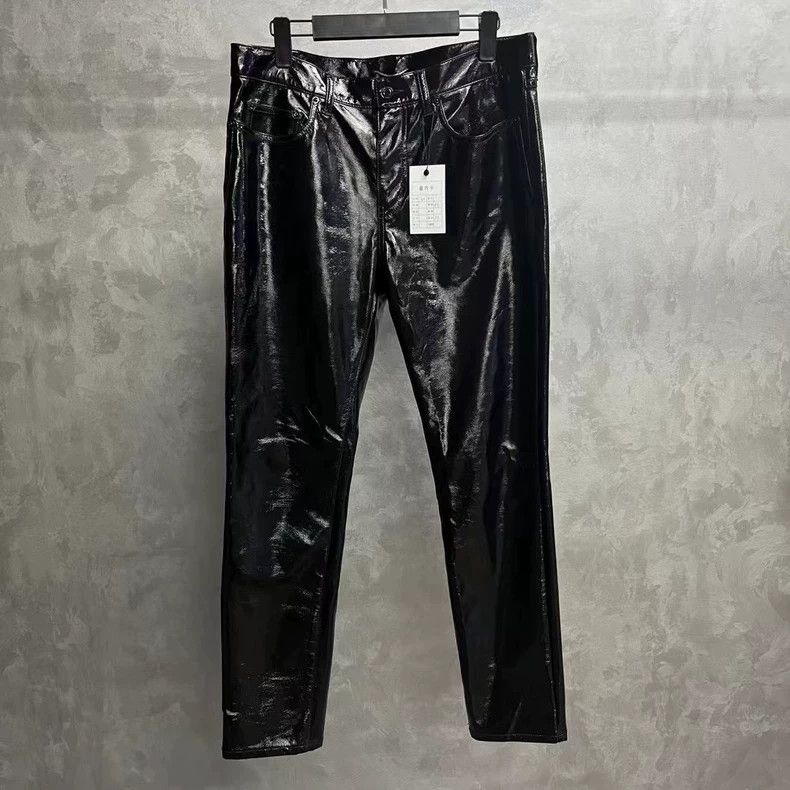 Saint Laurent Paris Black Saint Laurent High-Waisted Pants-dmc Size US 30 / EU 46 - 1 Thumbnail