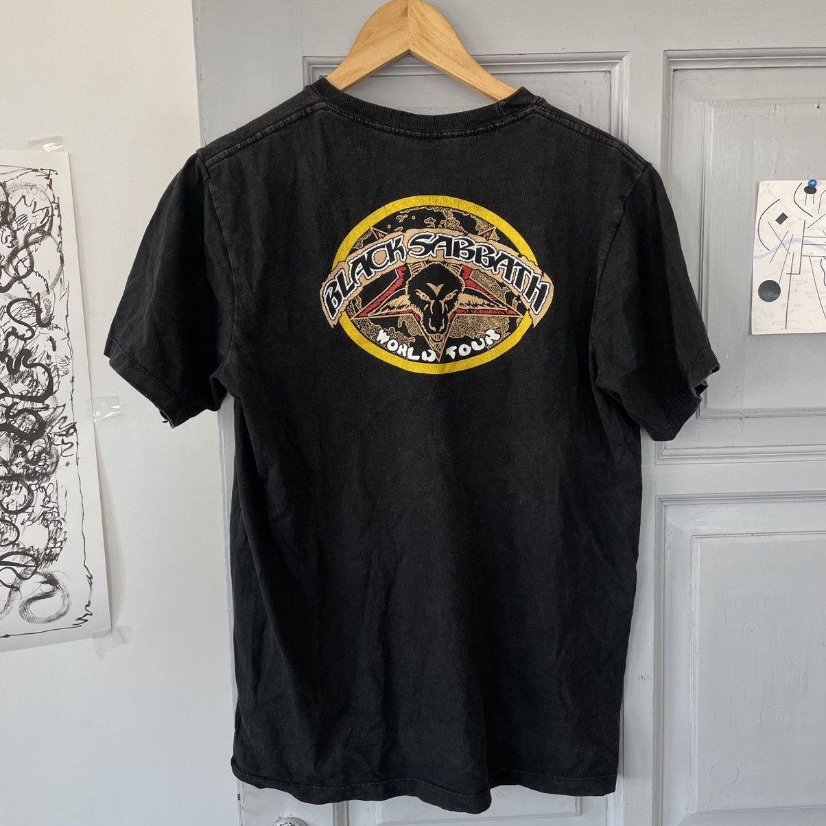 Black Sabbath × Vintage Vintage 90’s Black Sabbath Band Shirt Medium Size US M / EU 48-50 / 2 - 6 Thumbnail