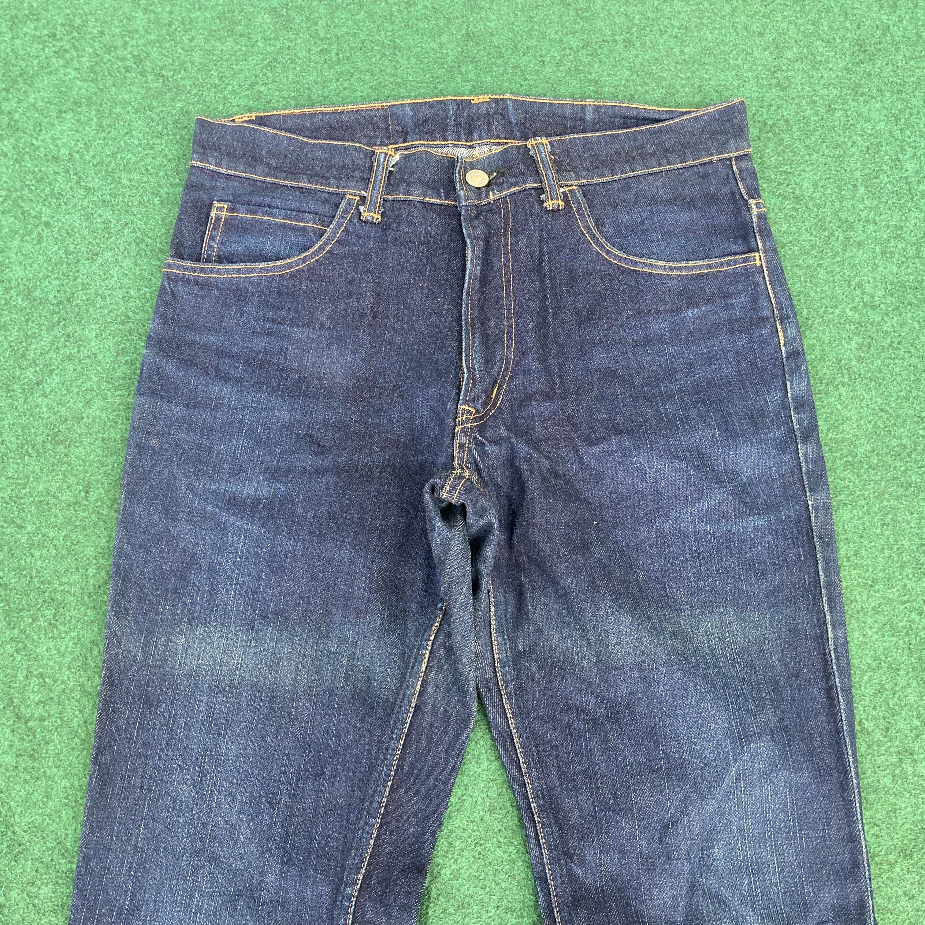 Blue Blue Japan × Japanese Brand × Kapital 31x33 Vtg Blue Blue Bootcut Market HR Market Jeans Size US 30 / EU 46 - 3 Thumbnail