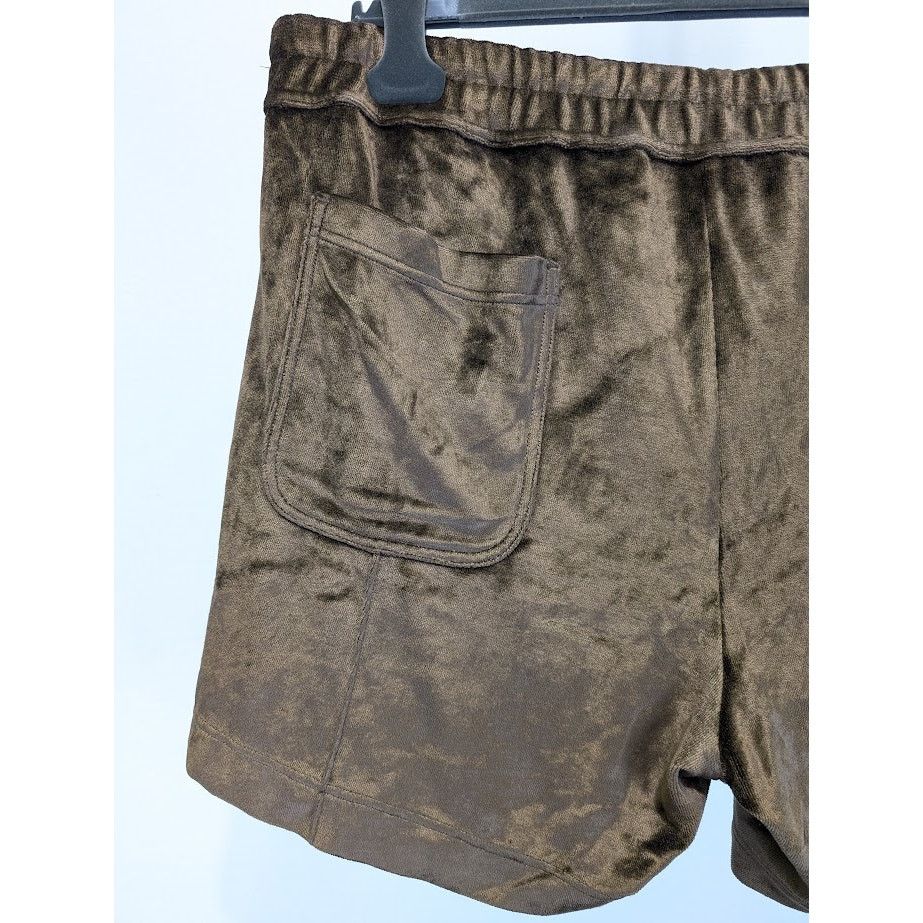 Tom Ford o1rshd1 Velour Drawstring Shorts in Brown Size US 40 / EU 56 - 12 Thumbnail