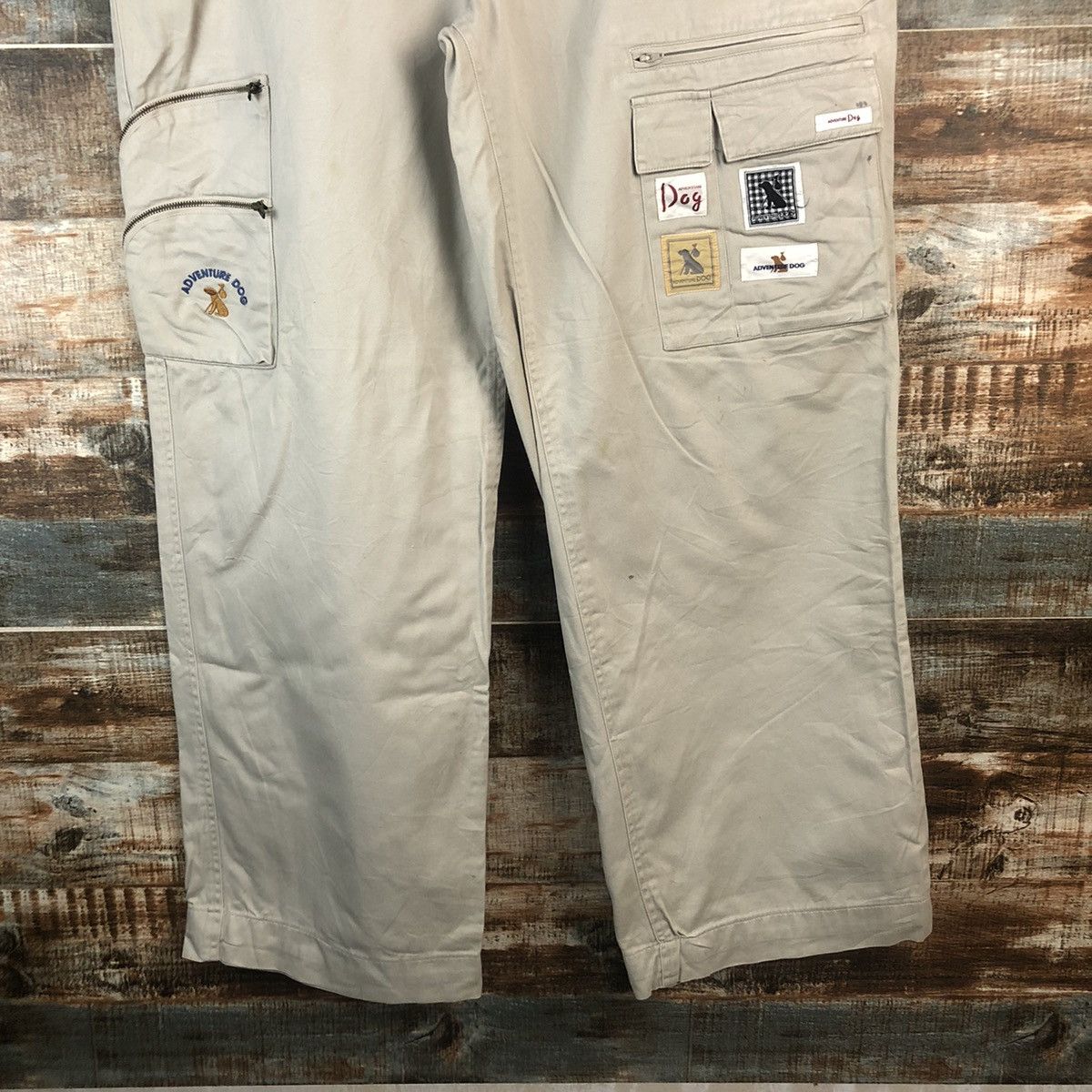 Other DL Adventure Dog White Cargo Multipocket Pants #C697 Size US 34 / EU 50 - 6 Thumbnail