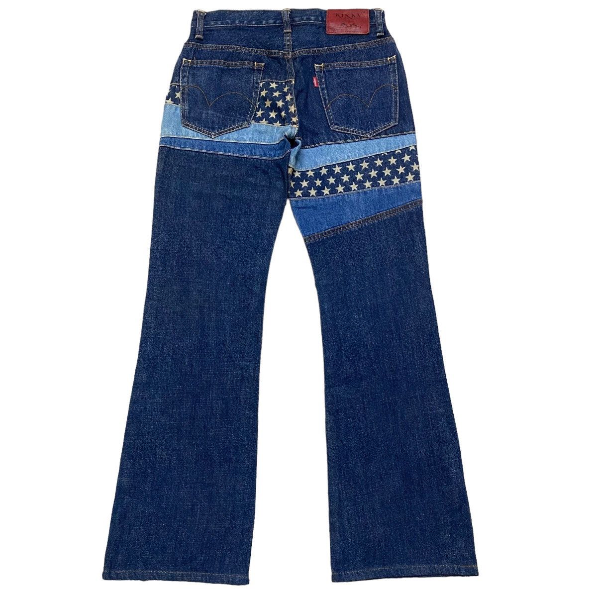 Hysteric Glamour Hysteric Glamour Hagi Patchwork American Flare Jeans Size 26" / US 2 / IT 38 - 1 Thumbnail