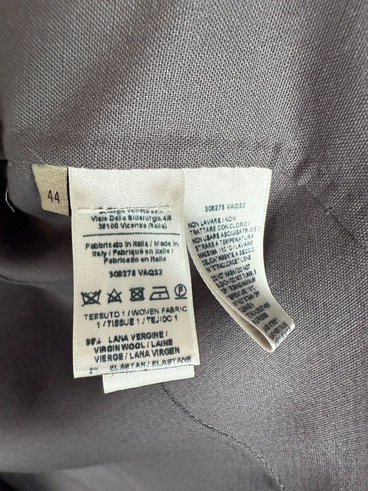 Bottega Veneta BOTTEGA VENETA 13FW ARCHIVE DOUBLE BREASTED TAILORED JACKET Size 44S - 8 Thumbnail