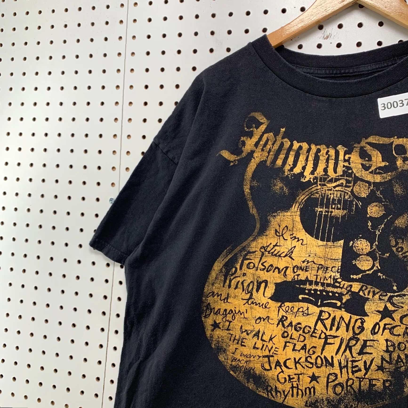 Vintage VINTAGE Zion Shirt Mens 2XL Black John Cash Guitar Graphic Music Band - 25.5x27 Size US XXL / EU 58 / 5 - 7 Thumbnail