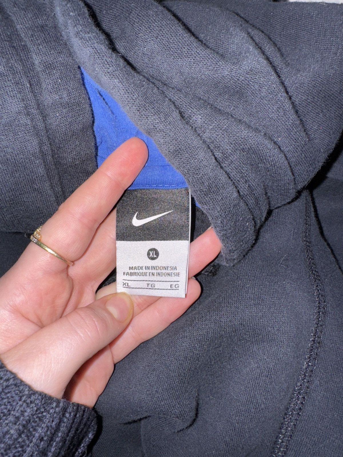 Nike × Vintage vintage nike hoodie Size US XL / EU 56 / 4 - 5 Thumbnail