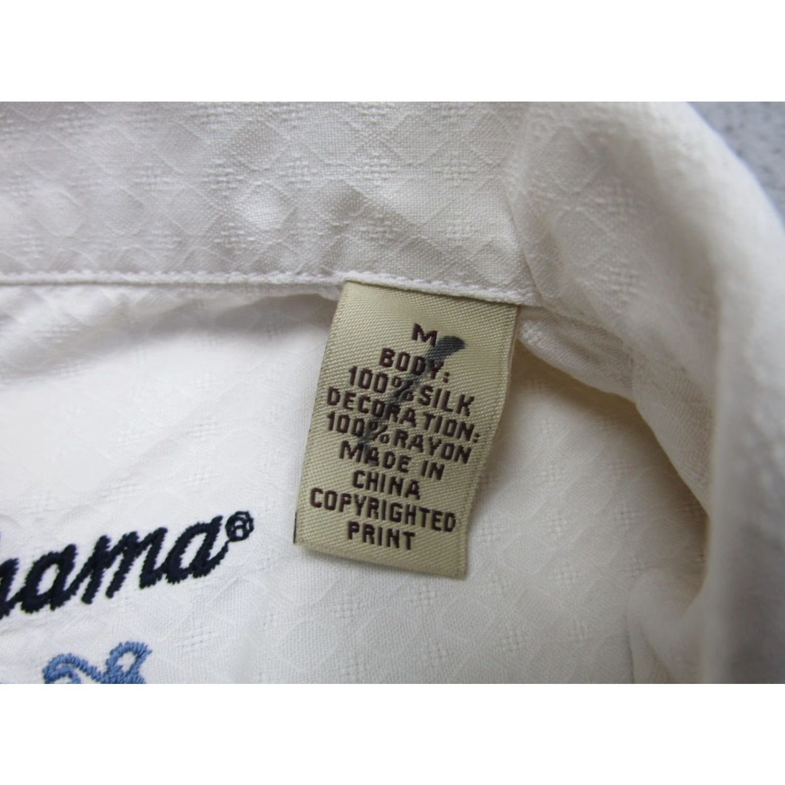 Tommy Bahama Tommy Bahama Shirt Mens M Silk Stadium Collection New York Slammer 2006 Yankees Size US M / EU 48-50 / 2 - 6 Thumbnail