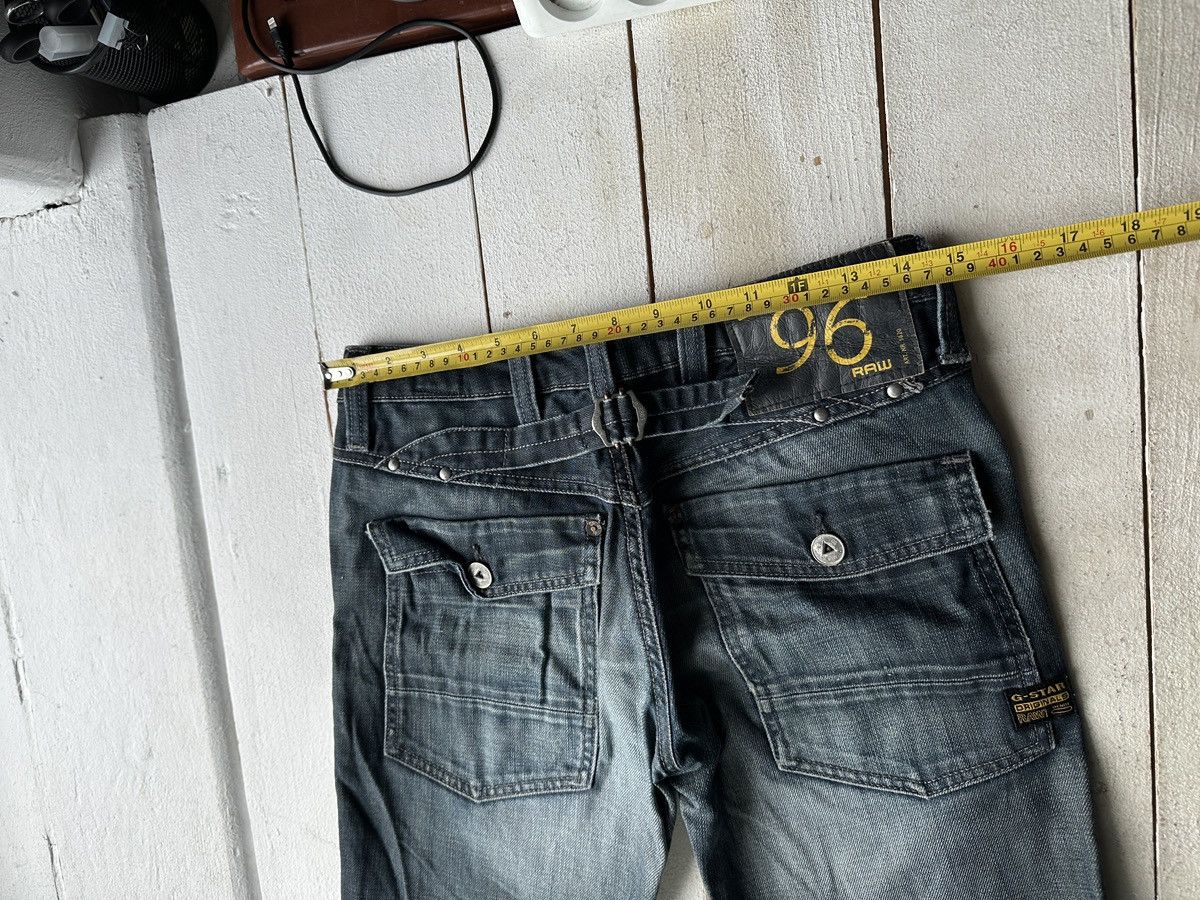 G-Star VNTG🚨96 G STAR RAW Jeans AVANT GARDE Washed Denim y2k 3301 Size 27" / US 4 / IT 40 - 19 Thumbnail